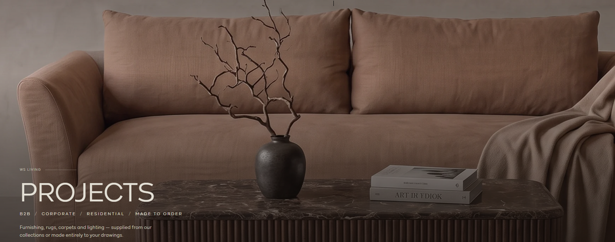 B2B / Corporate & Residential Furniture Projects Dubai | WS Living