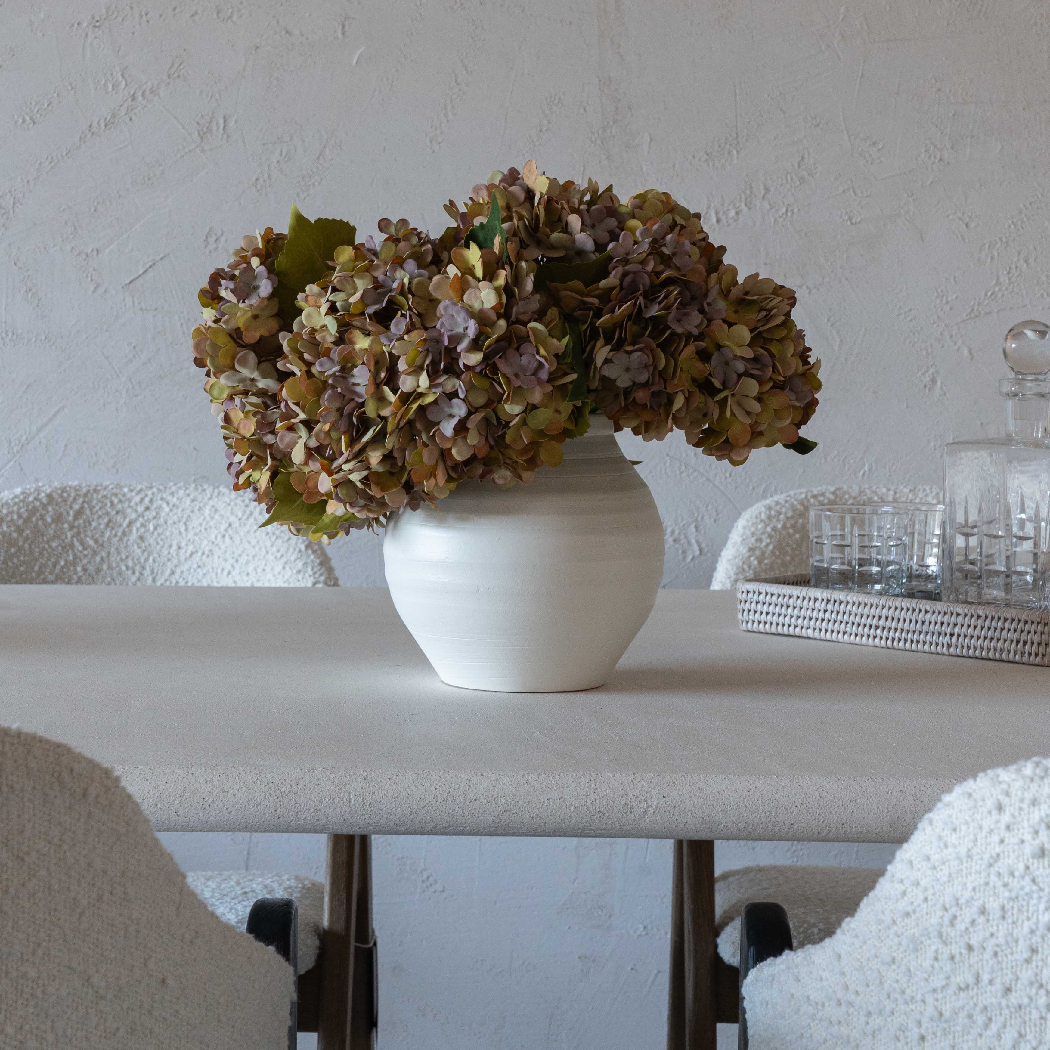 Hydrangeas Decorative Artificial Flower | Plant - Artificial Flowers - WS Living Furniture Furniture Store in Dubai