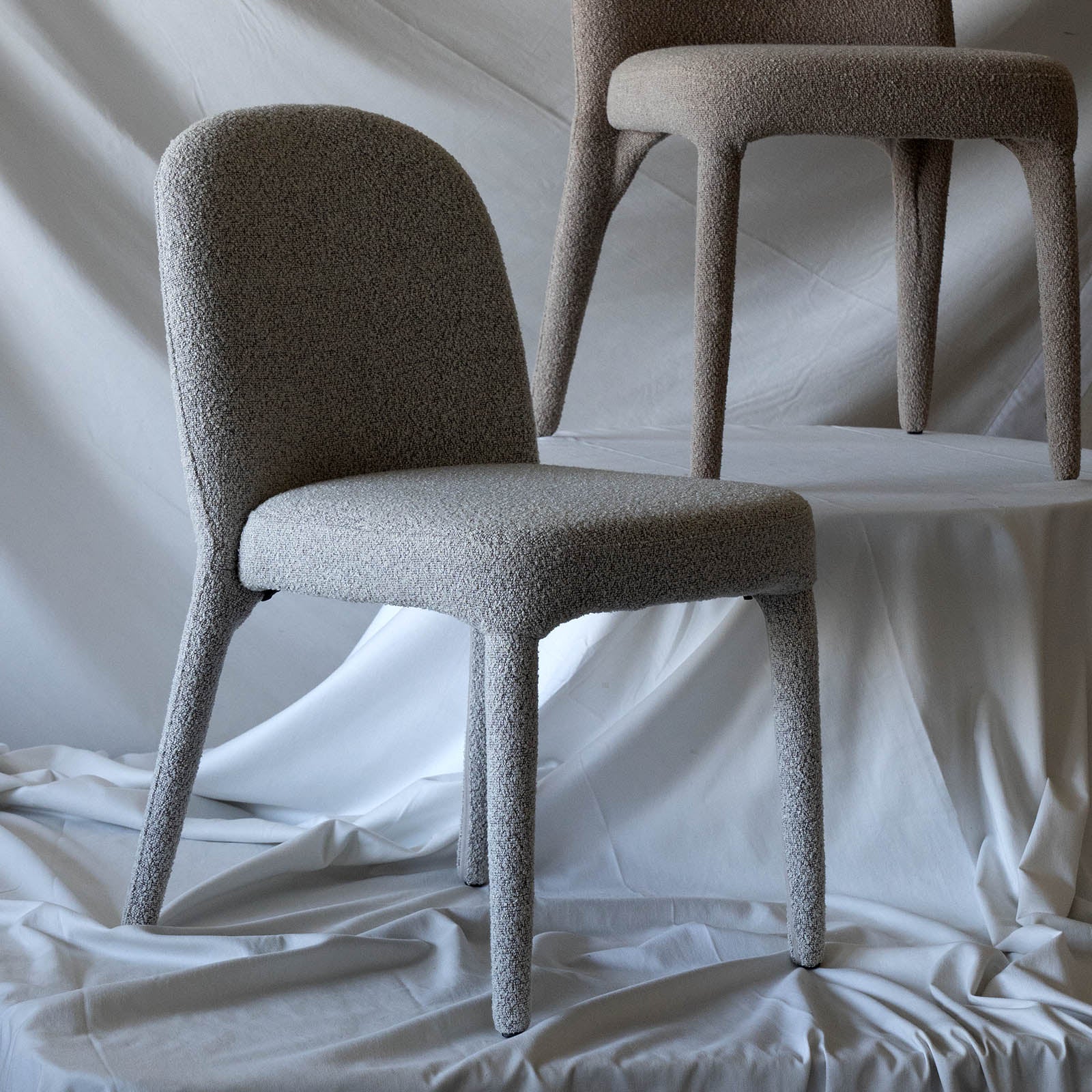 Shadow Armless Dining Chair - MC-7495CH-1 - Dining Chairs - WS Living - UAE Modern Home Furniture Stores in Dubai