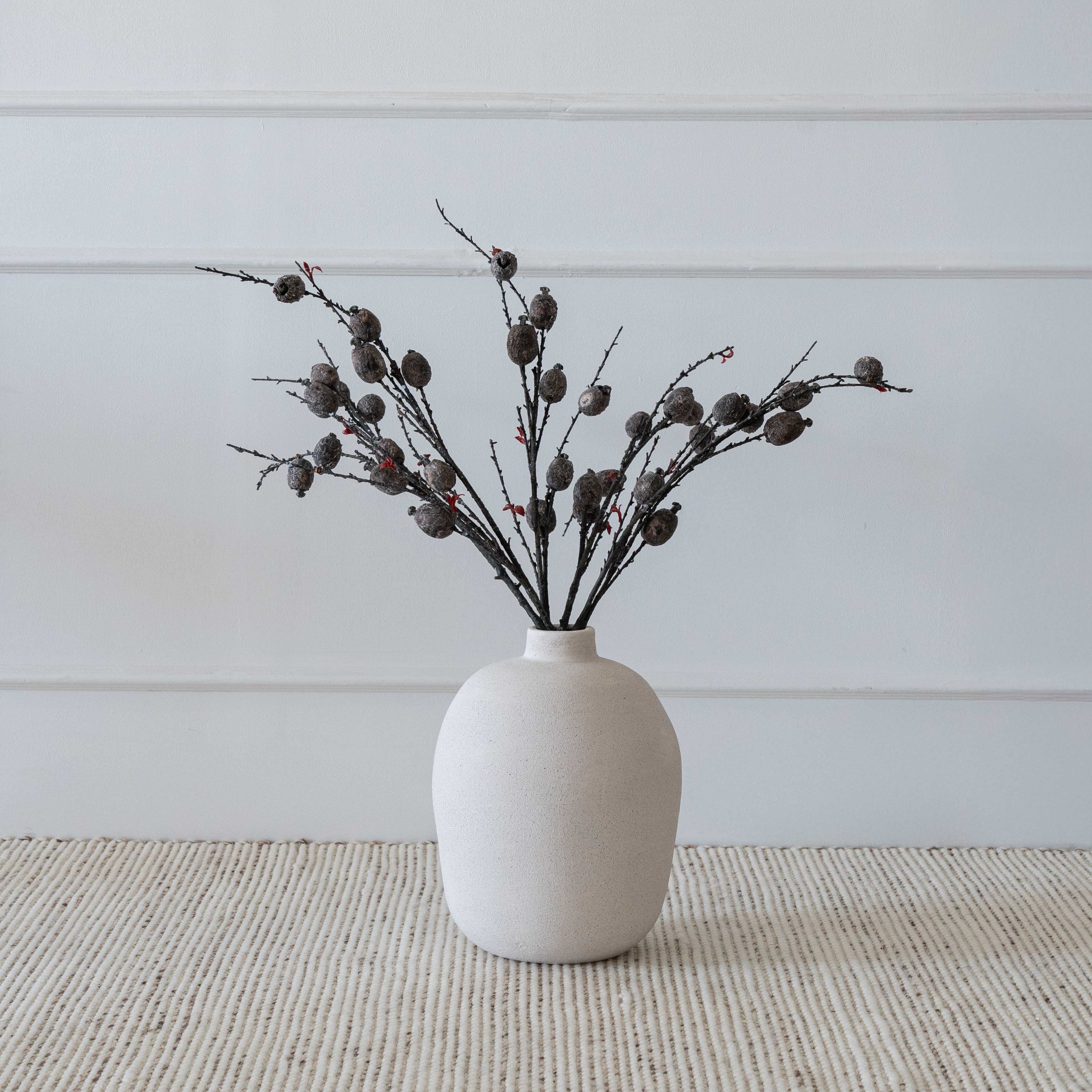 Crystal White Vessel Flower Pot 19th Century Vase - Indoor & Outdoor - Vase - WS Living Furniture  Furniture Store in Dubai