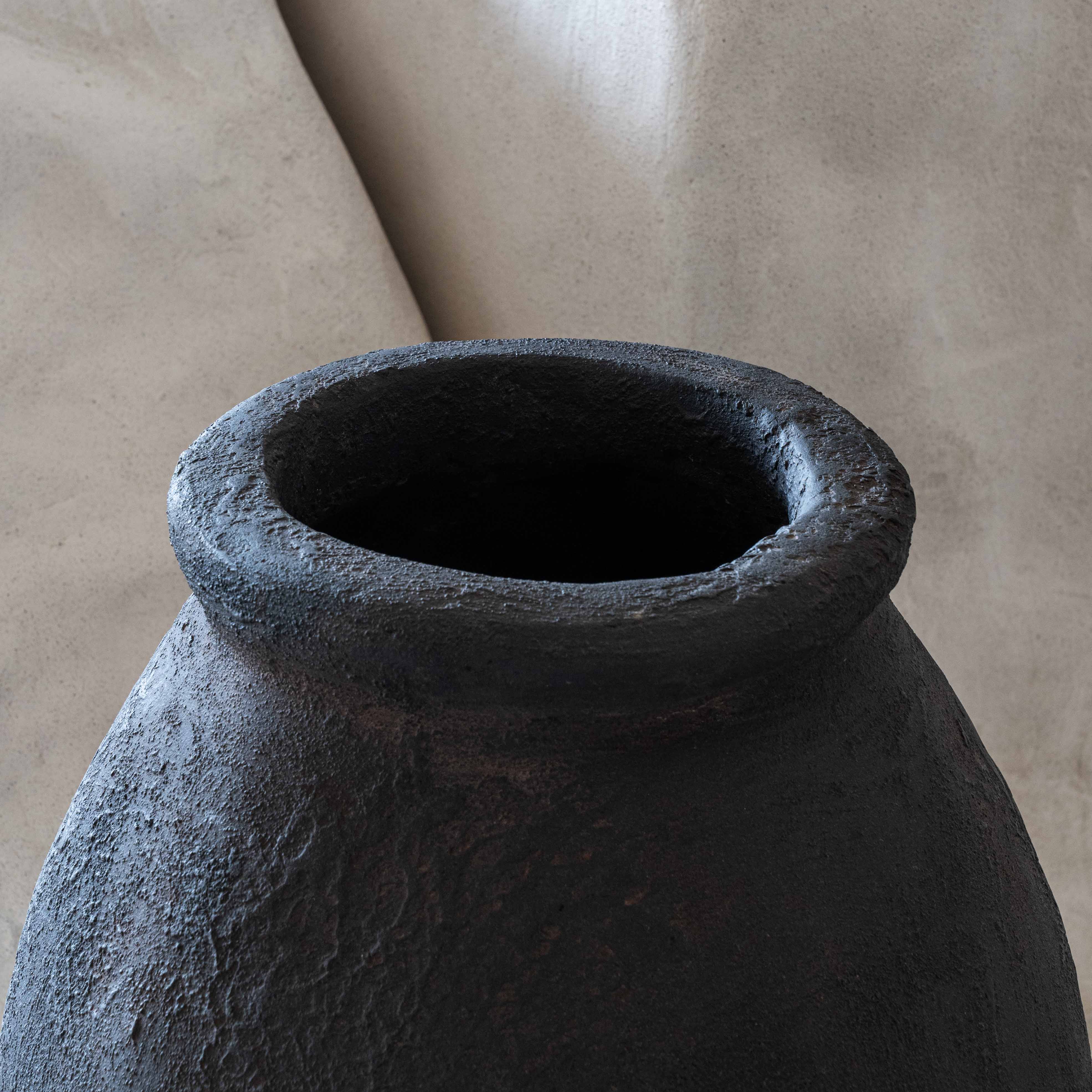 Handmade 19th Century Spanish Fibre Glass Big Tree Pot | Big Vase - Vase - WS Living Furniture Furniture Store in Dubai