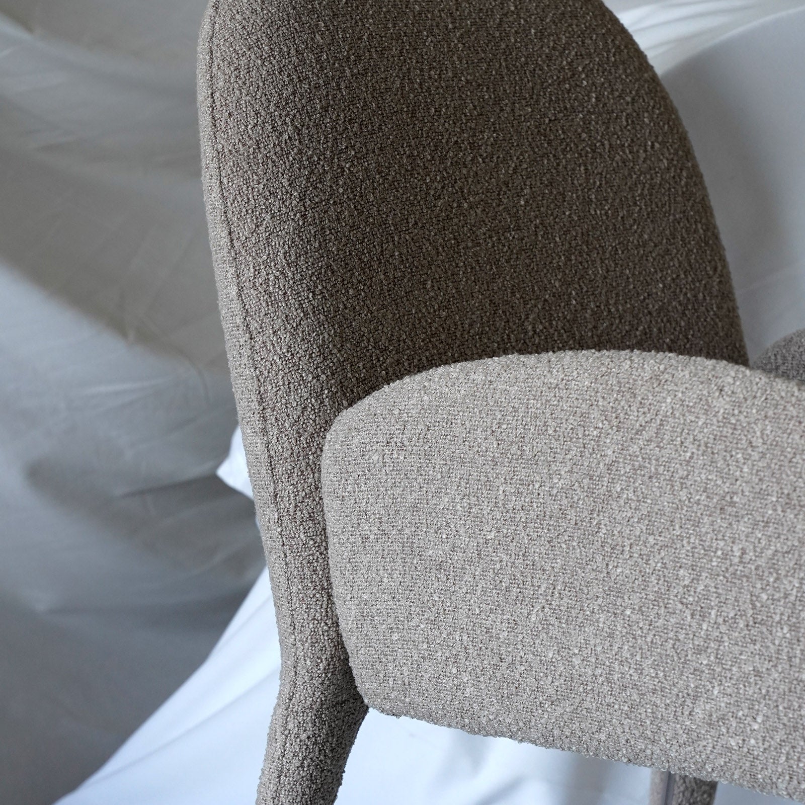 Halo Armrest Dining Chair - MC-7495CH-2-A - Dining Chairs - WS Living Furniture Furniture Store in Dubai