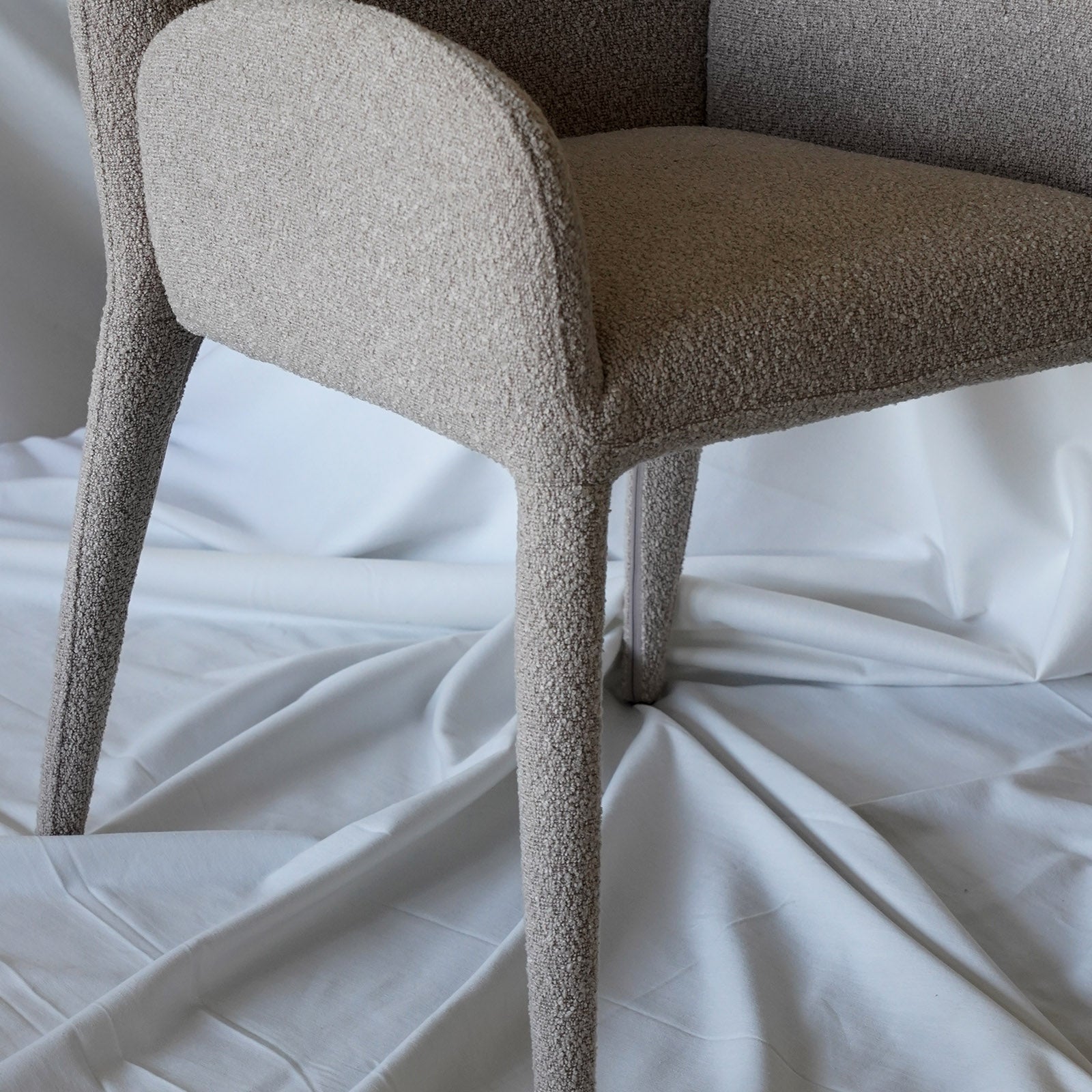 Halo Armrest Dining Chair - MC-7495CH-2-A - Dining Chairs - WS Living Furniture Furniture Store in Dubai