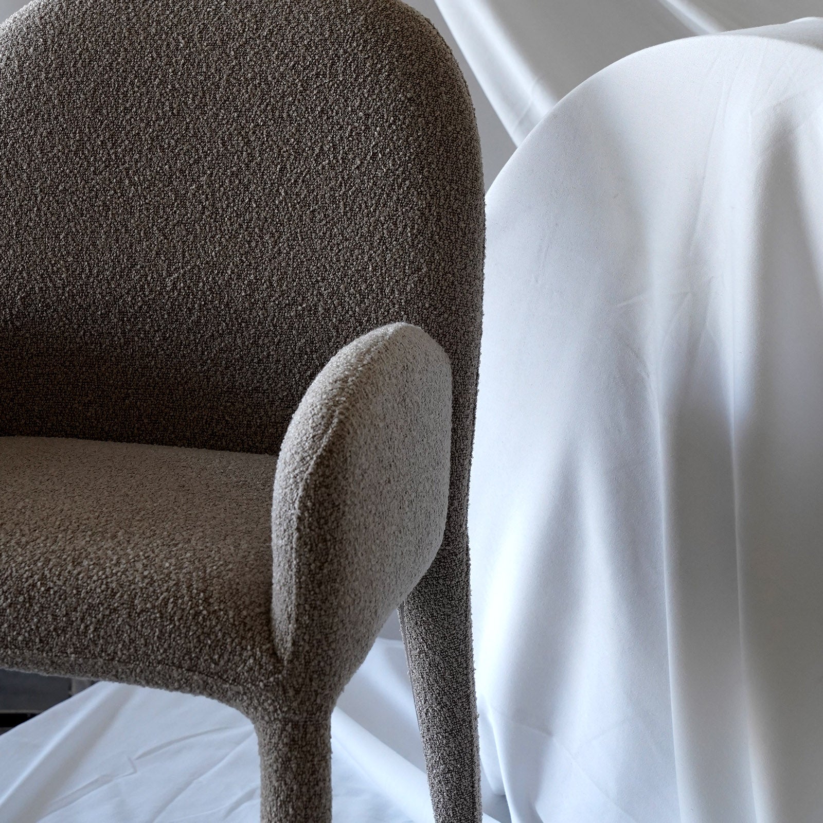 Halo Armrest Dining Chair - MC-7495CH-2-A - Dining Chairs - WS Living Furniture Furniture Store in Dubai