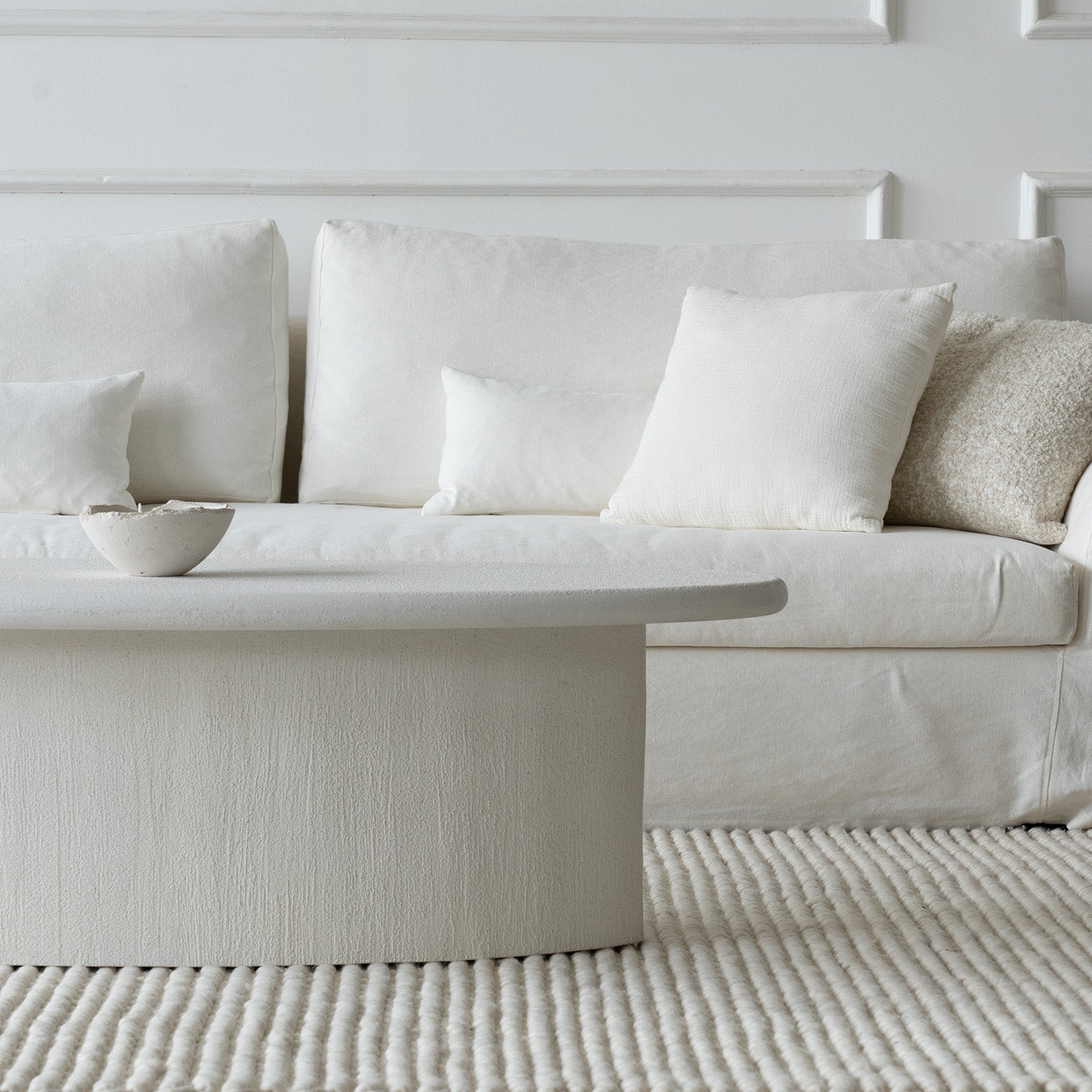 Alaska Oval  Wood Coffee Table - Coffee Tables - WS Living Furniture  Furniture Store in Dubai