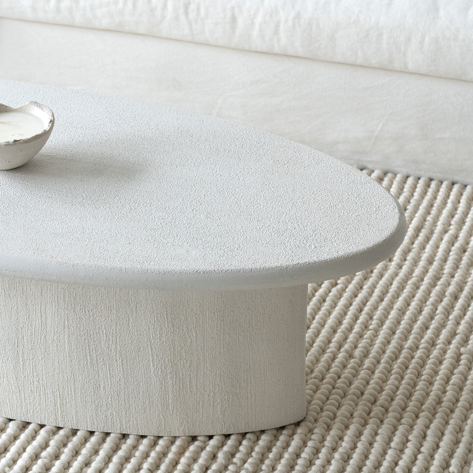 Alaska Oval  Wood Coffee Table - Coffee Tables - WS Living Furniture  Furniture Store in Dubai