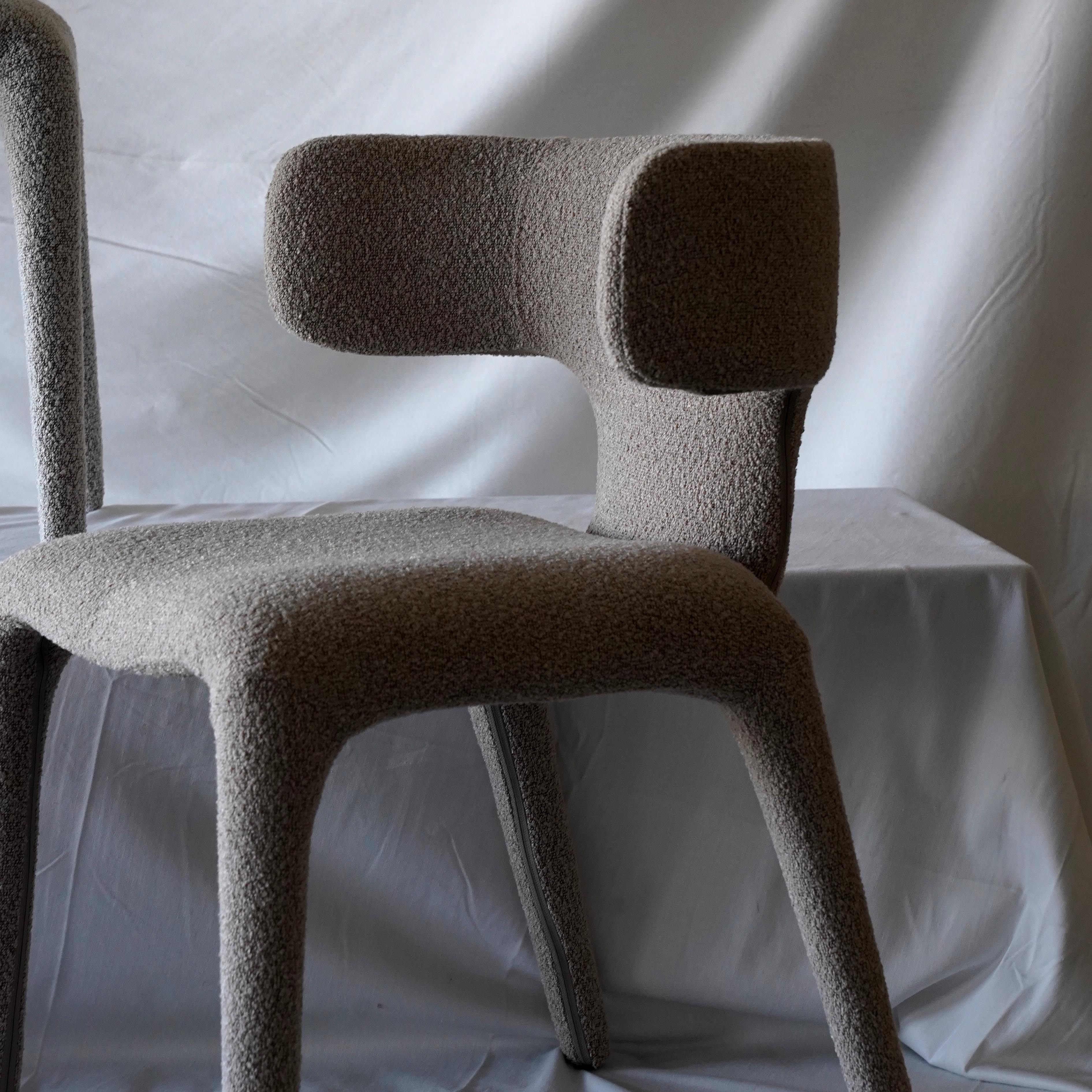 Ego T-Shape Dining Chair - MC-7512CH - Dining Chairs - WS Living Furniture Furniture Store in Dubai