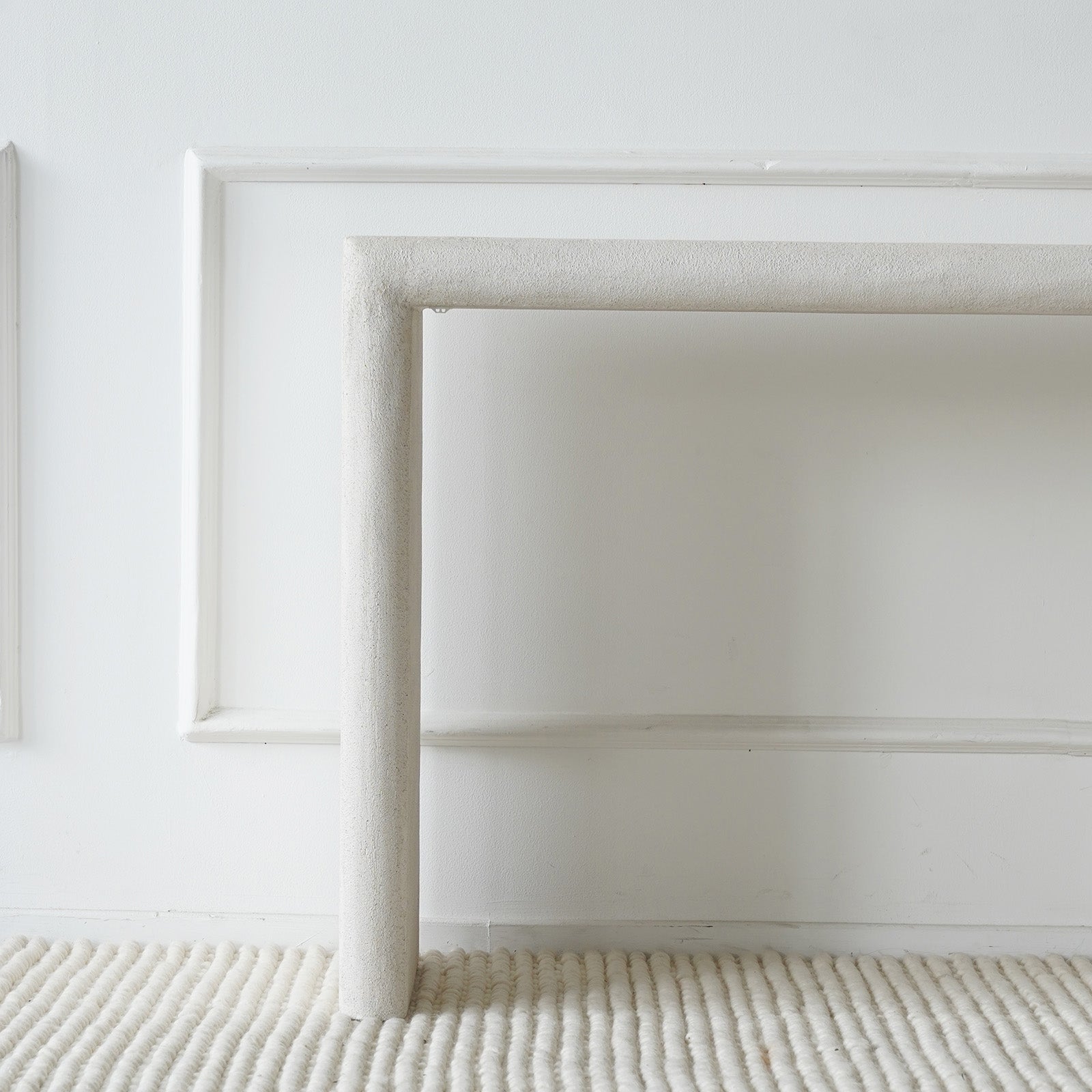 Alaska Rectangle Wood Console-White - Consoles - WS Living Furniture  Furniture Store in Dubai