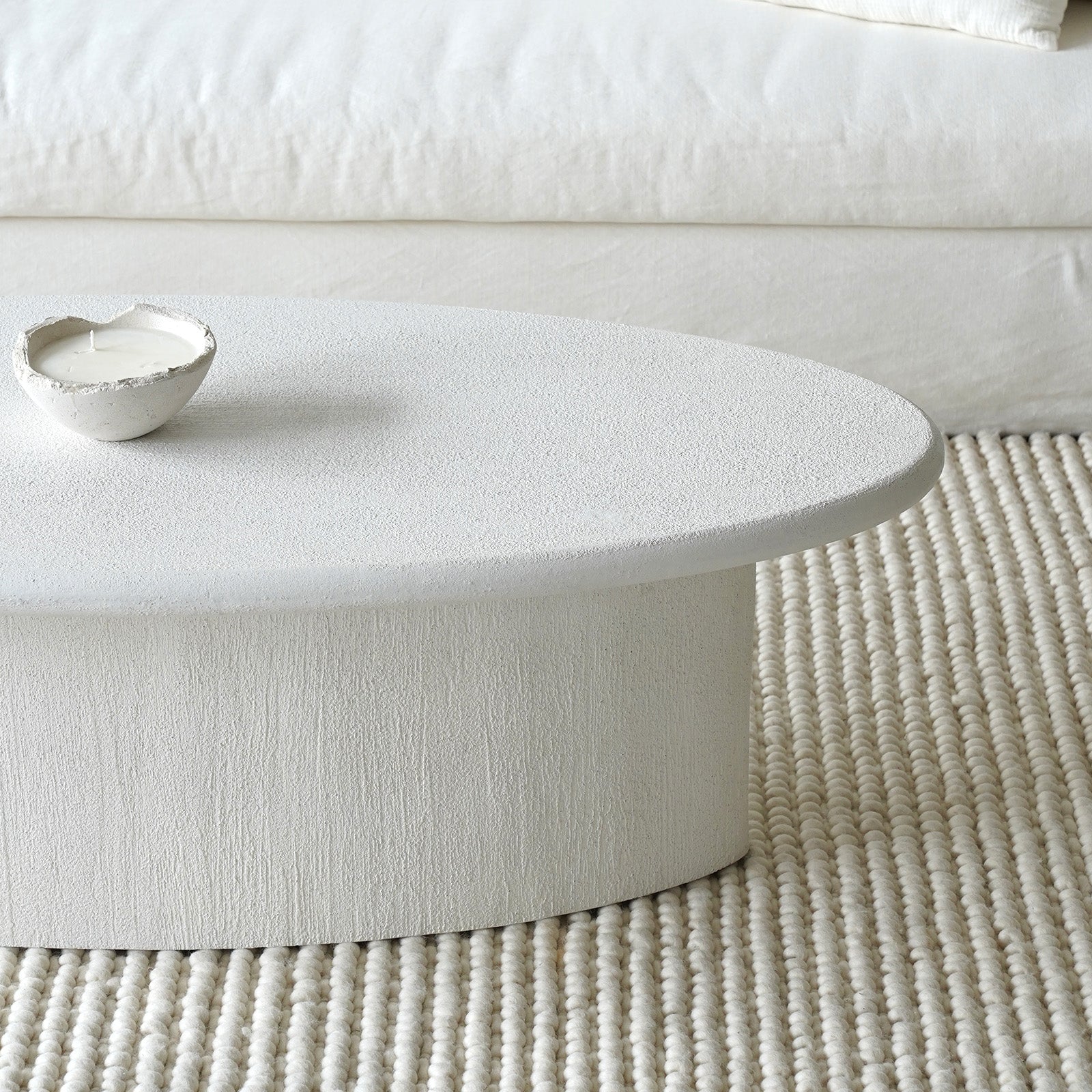 Alaska Oval  Wood Coffee Table - Coffee Tables - WS Living Furniture  Furniture Store in Dubai