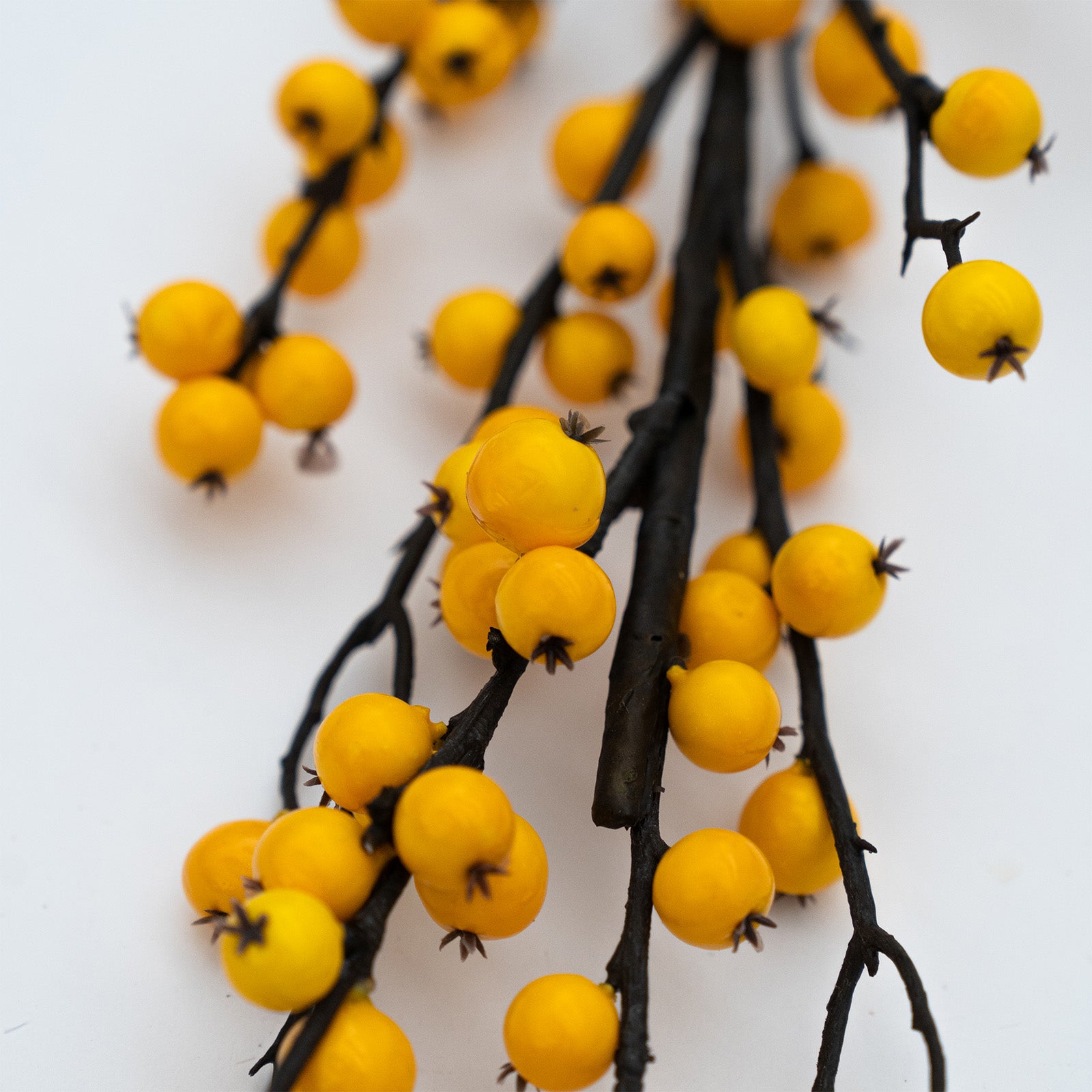 Artificial Plant - Hawthorn Berry Yellow - Artificial Flowers - WS Living Furniture Furniture Store in Dubai