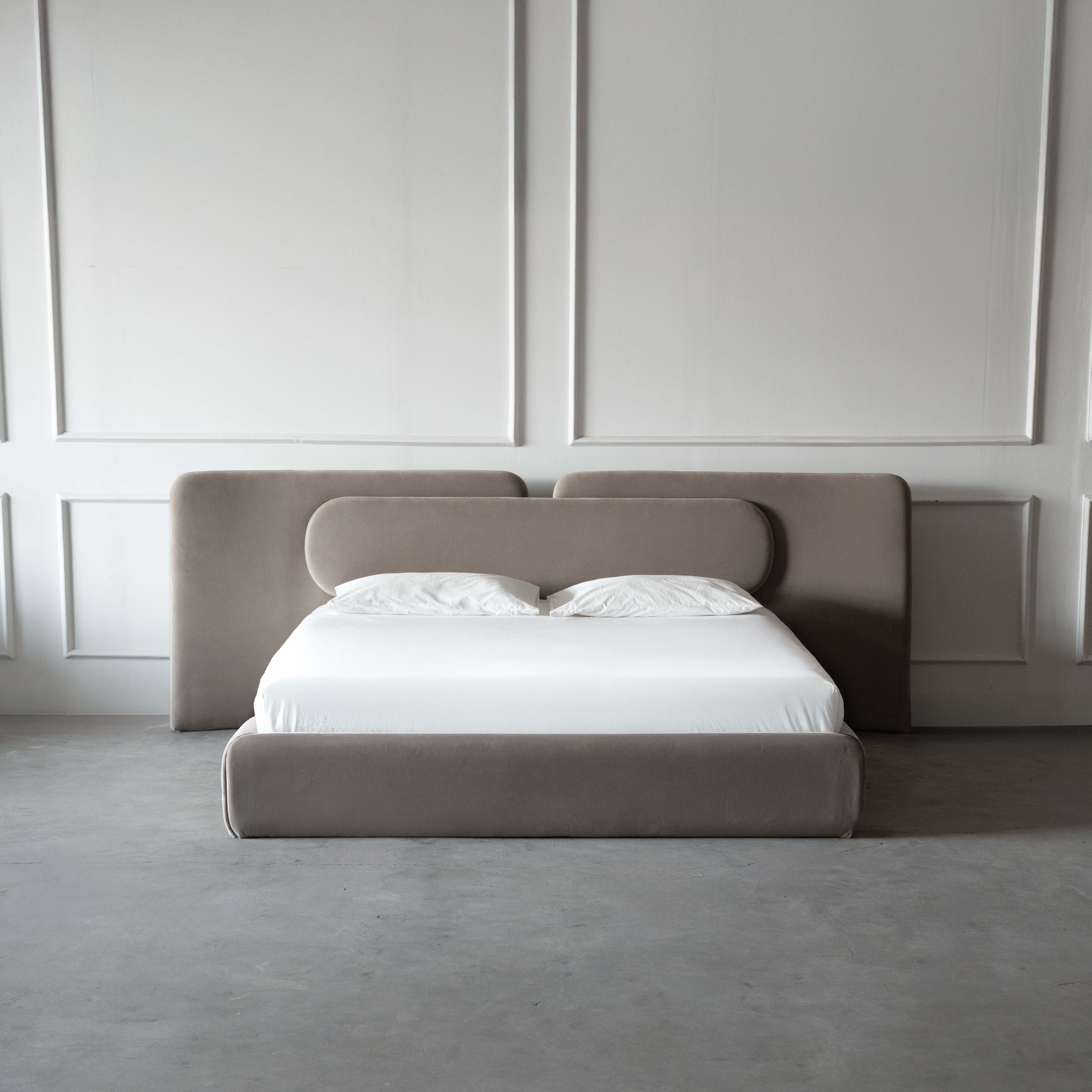 Aurora Bespoke Modern King Size Bed With Storage