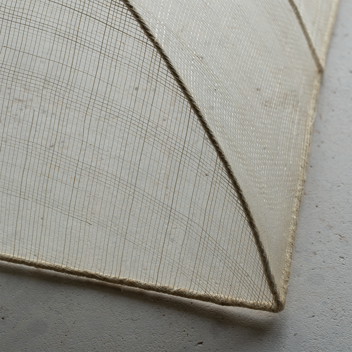 Abaca Eco-Friendly Tabletop Food Cover - WHITE