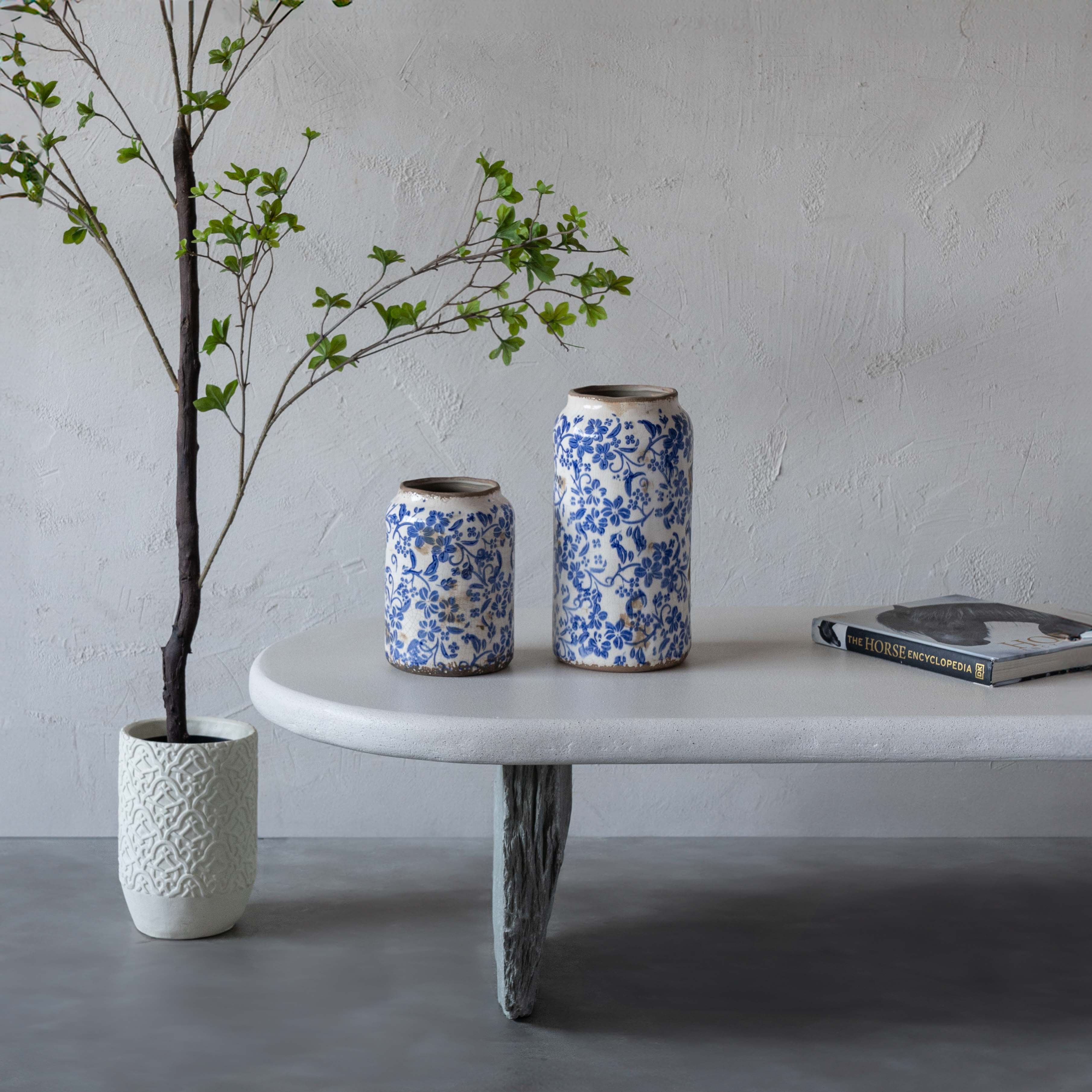 Nostalgia Purple Decorative Vintage Classic Vase | Flower Pot - Tree Pot - WS Living Furniture  Furniture Store in Dubai