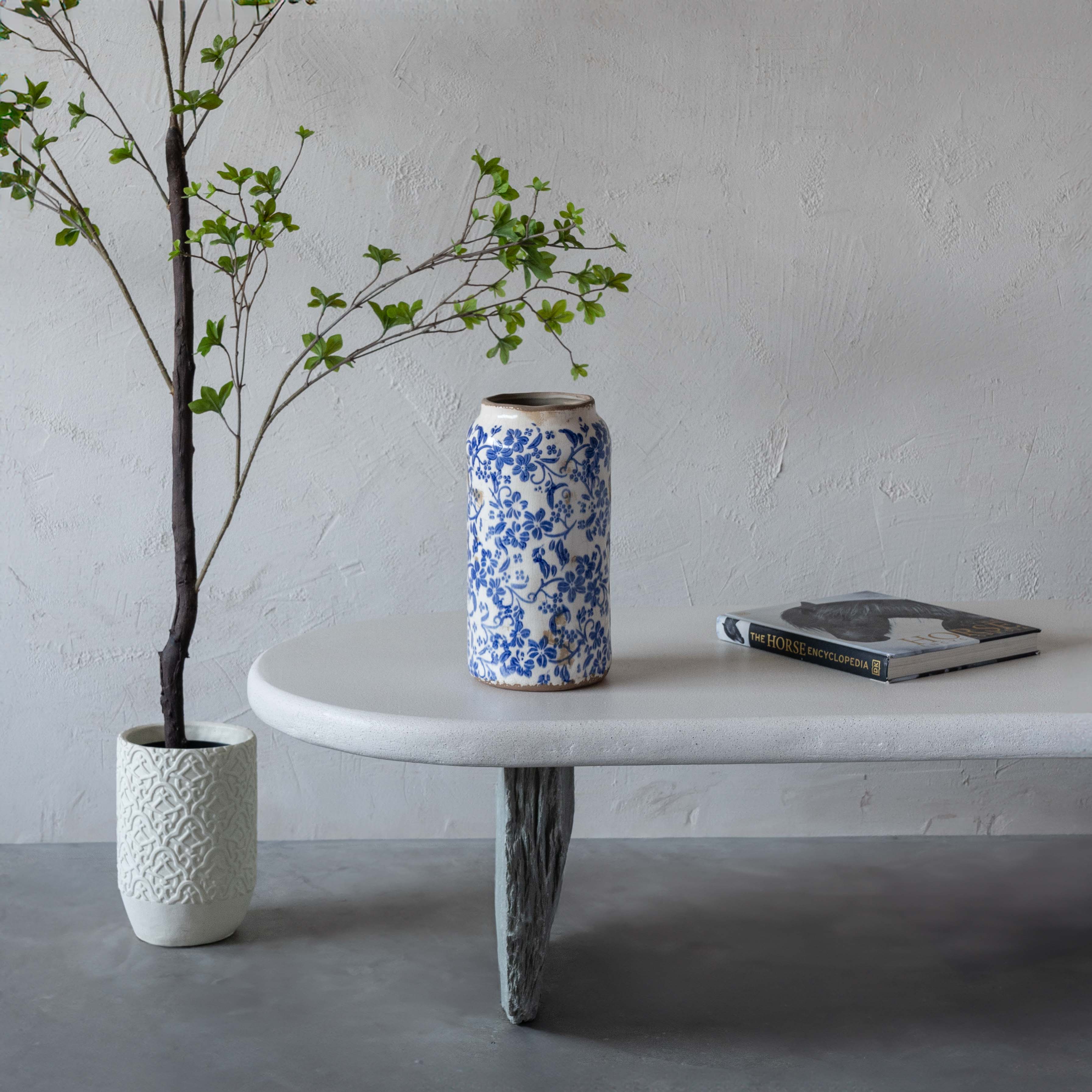 Nostalgia Purple Decorative Vintage Classic Vase | Flower Pot - Tree Pot - WS Living Furniture  Furniture Store in Dubai
