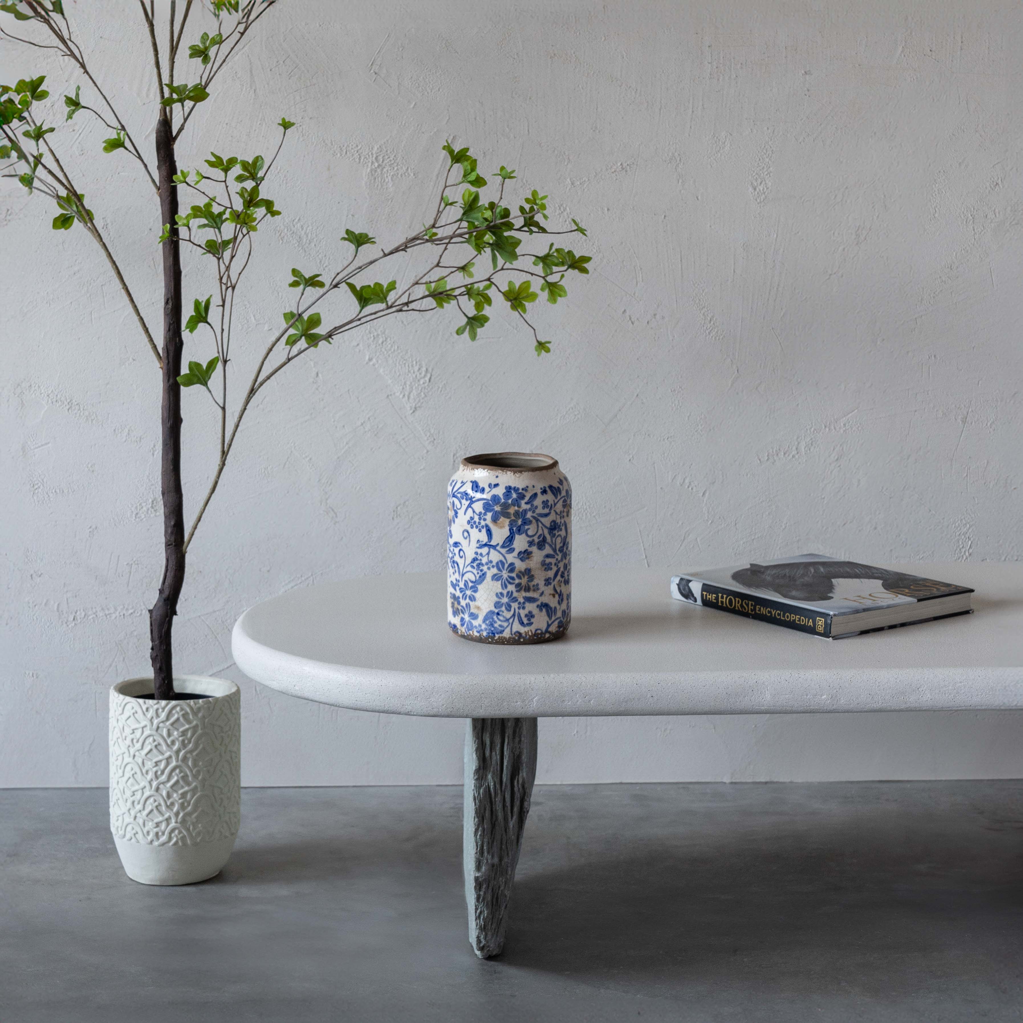 Nostalgia Purple Decorative Vintage Classic Vase | Flower Pot - Tree Pot - WS Living - UAE Modern Home Furniture Stores in Dubai