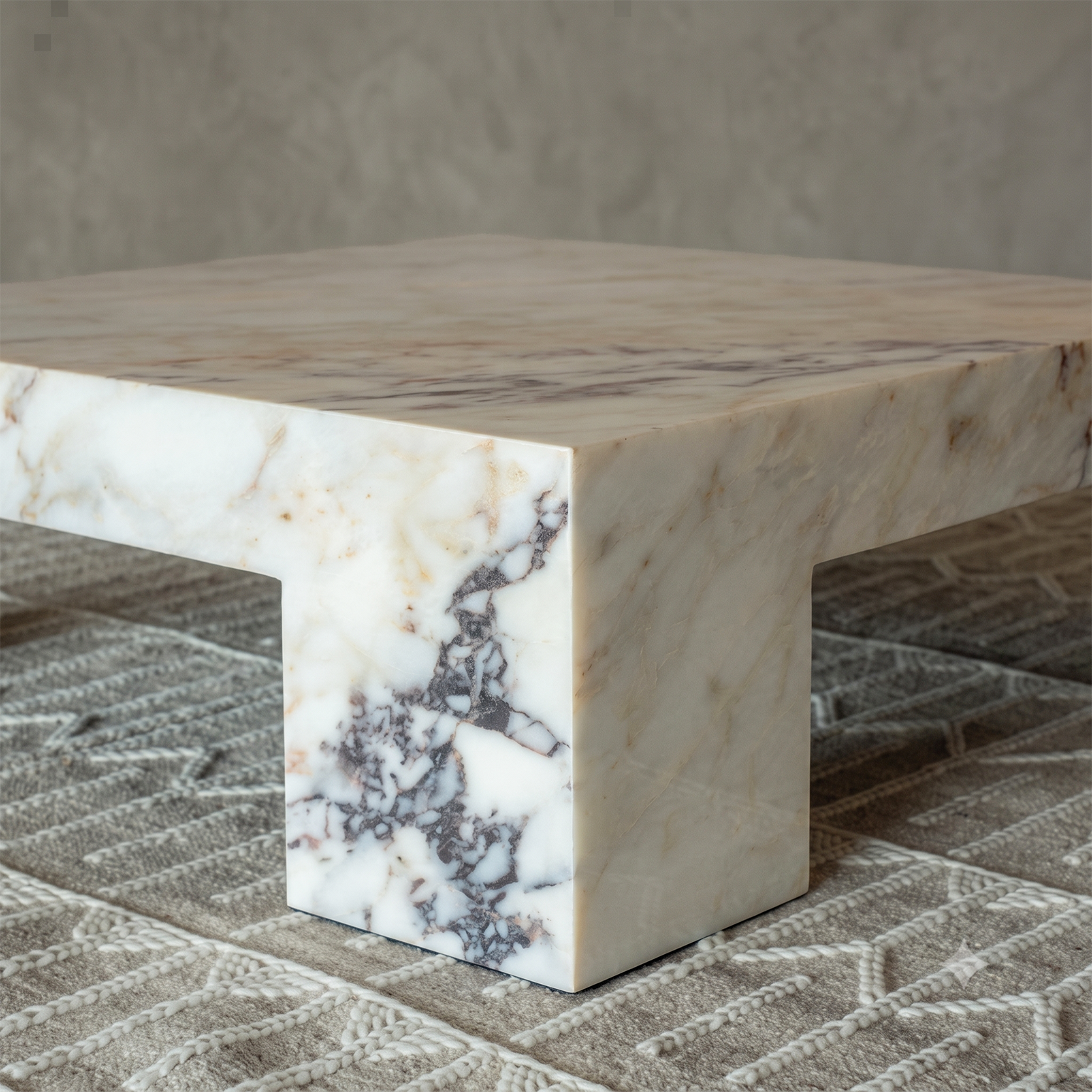 The Sovereign Afyon Marble Square Coffee Table