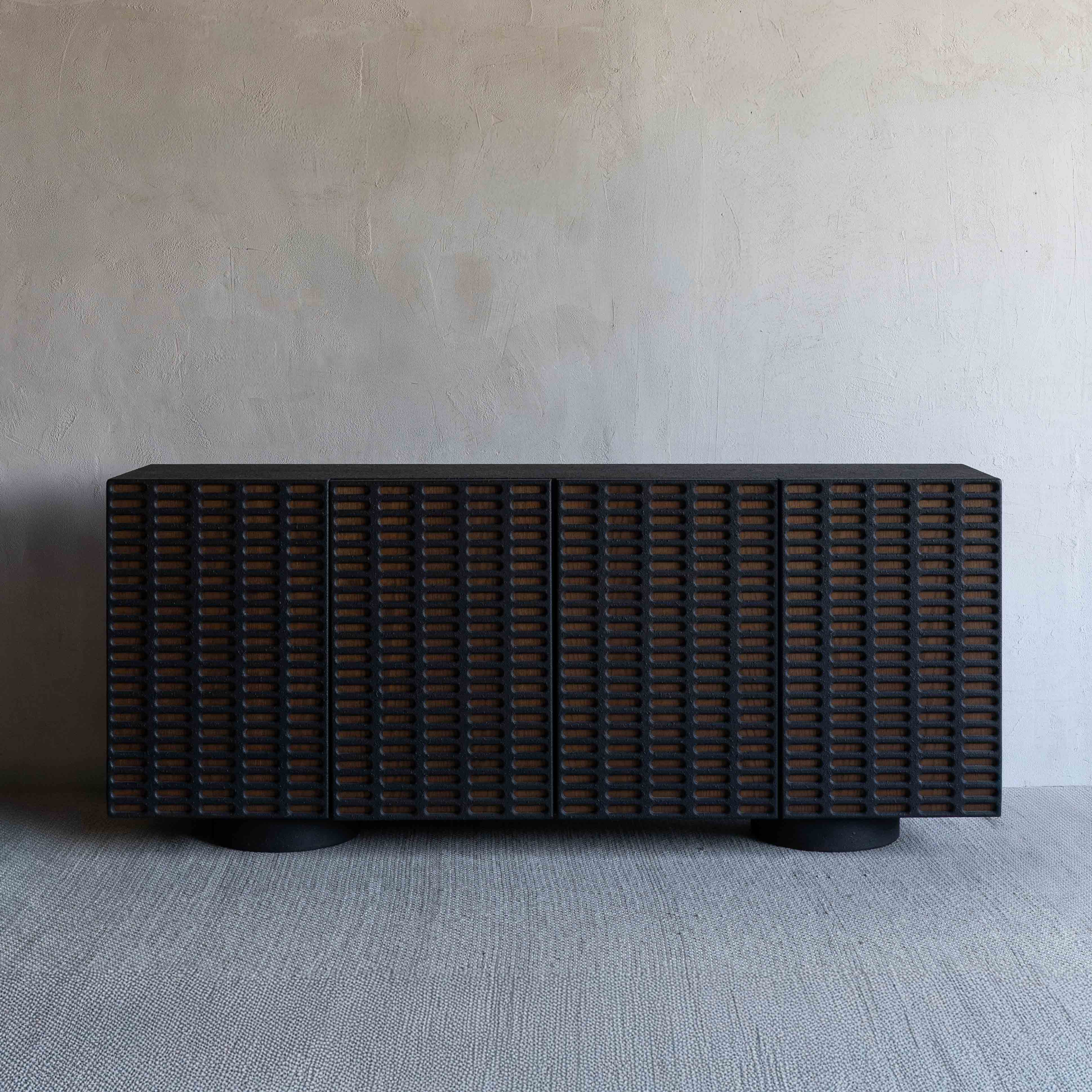 Akari Modern Buffet Black Sideboard - Buffet & SIdeboards - WS Living Furniture Furniture Store in Dubai
