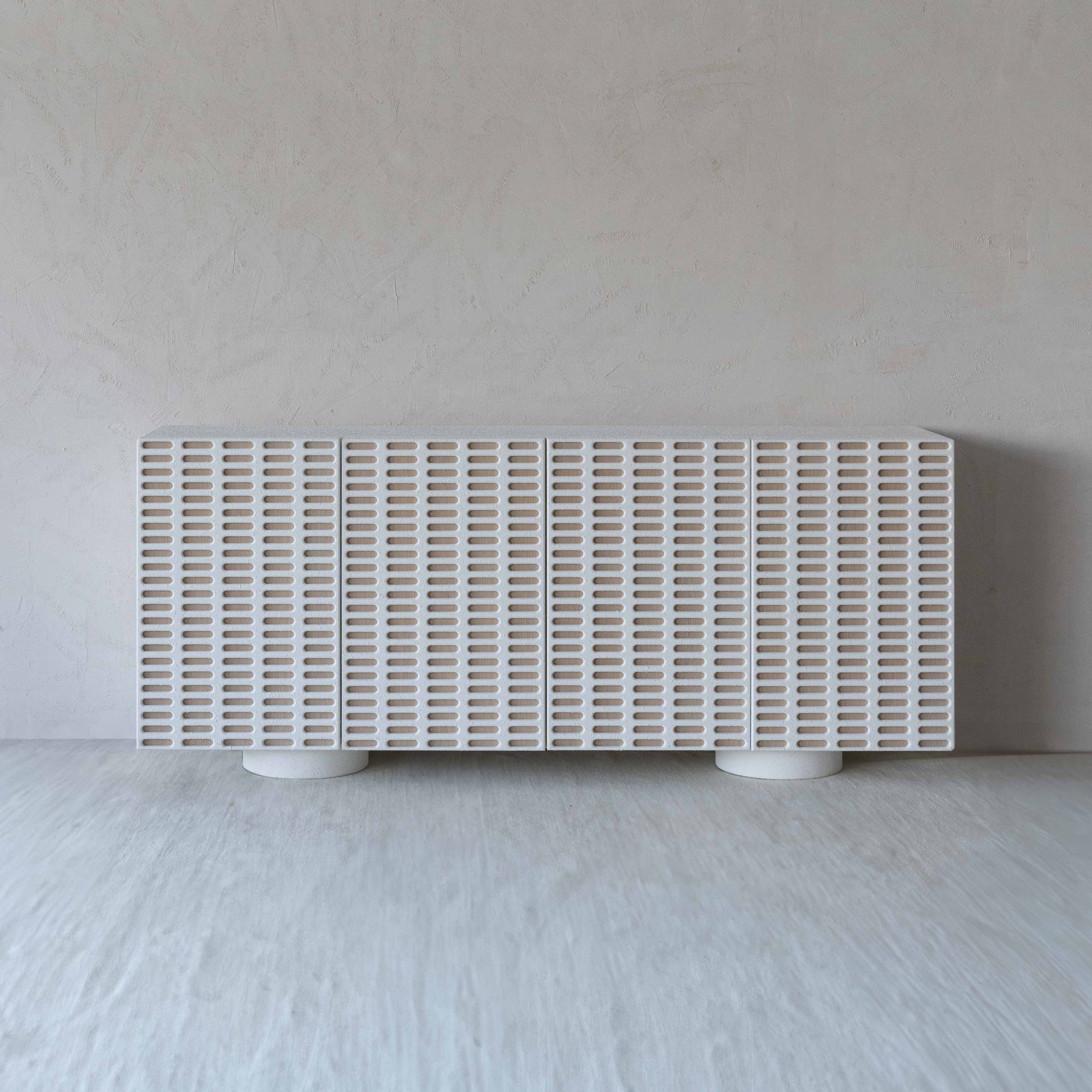 Akari White Sideboard - Buffet & SIdeboards - WS Living Furniture Furniture Store in Dubai