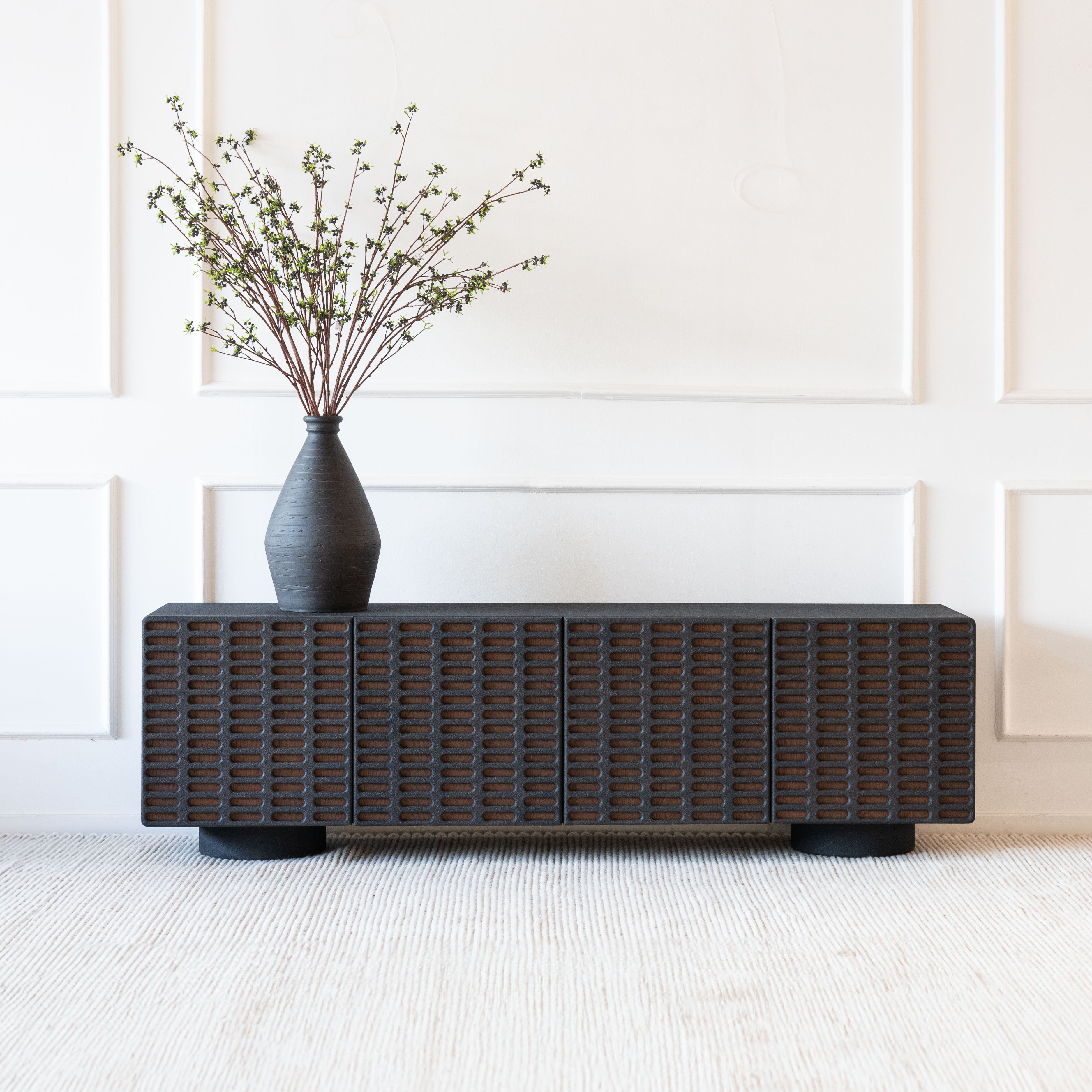 Akari TV Unit-Black - Buffet & SIdeboards - WS Living Furniture Furniture Store in Dubai