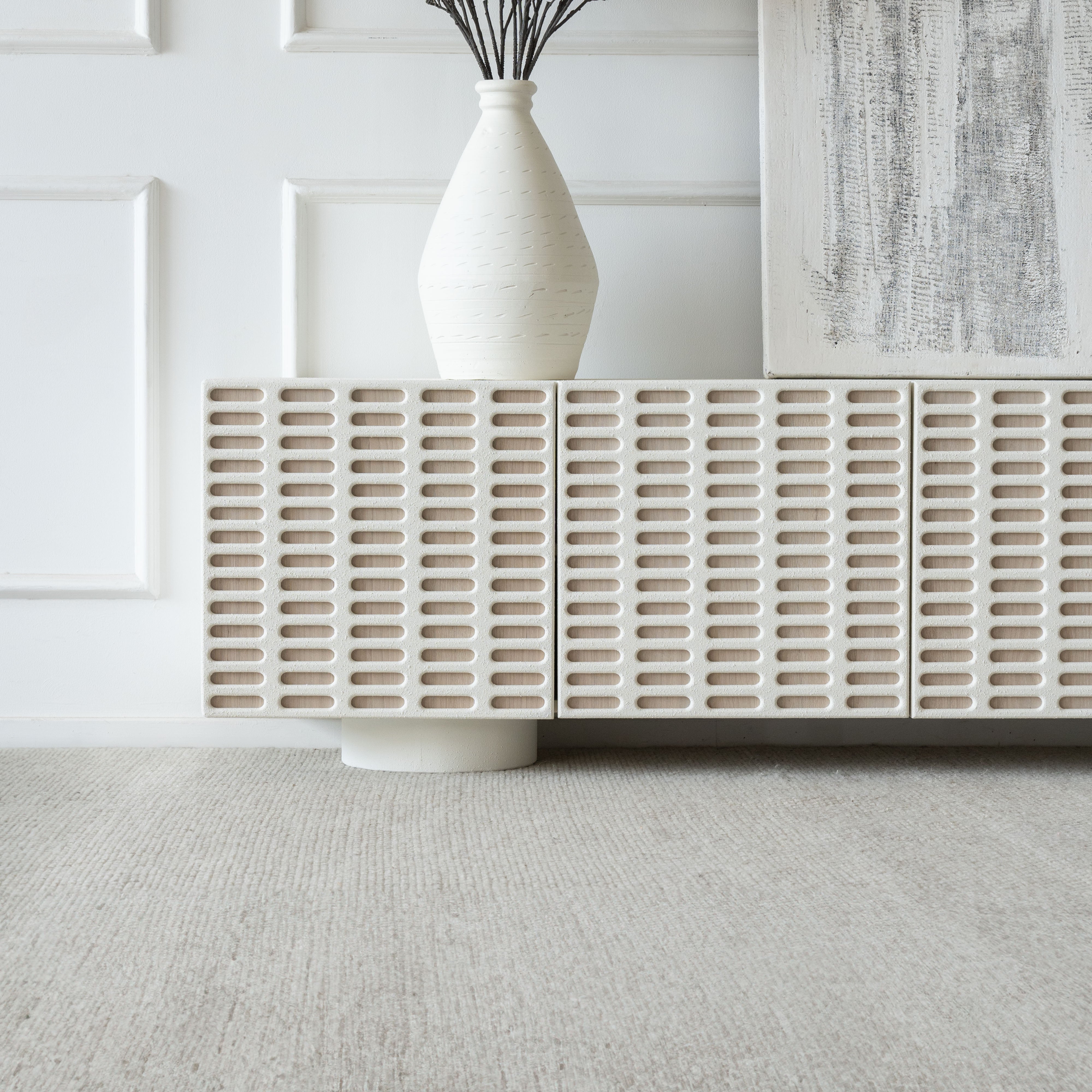 Akari TV Unit-White - - WS Living Furniture Furniture Store in Dubai