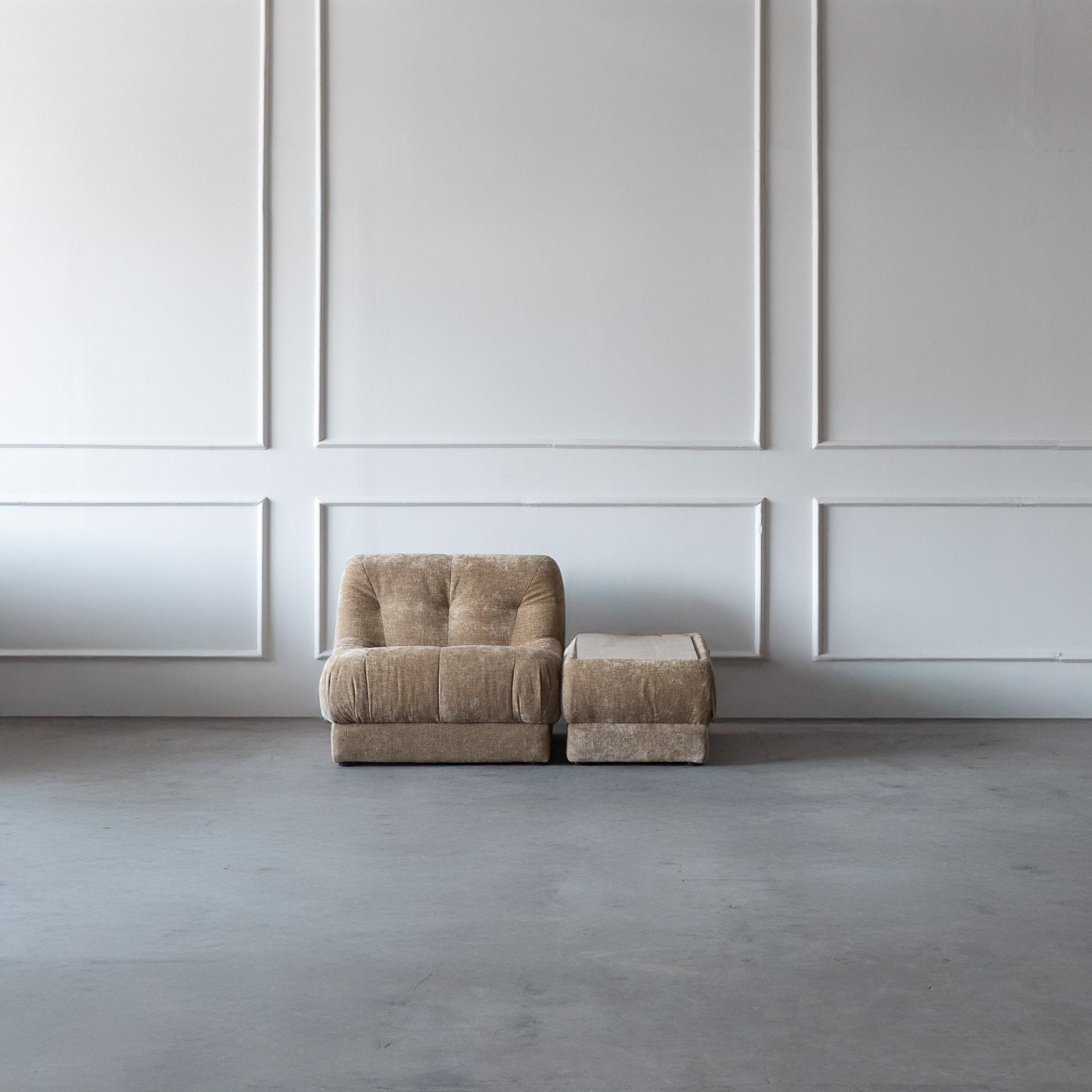 Alistair Beige Modern Modular Sofa