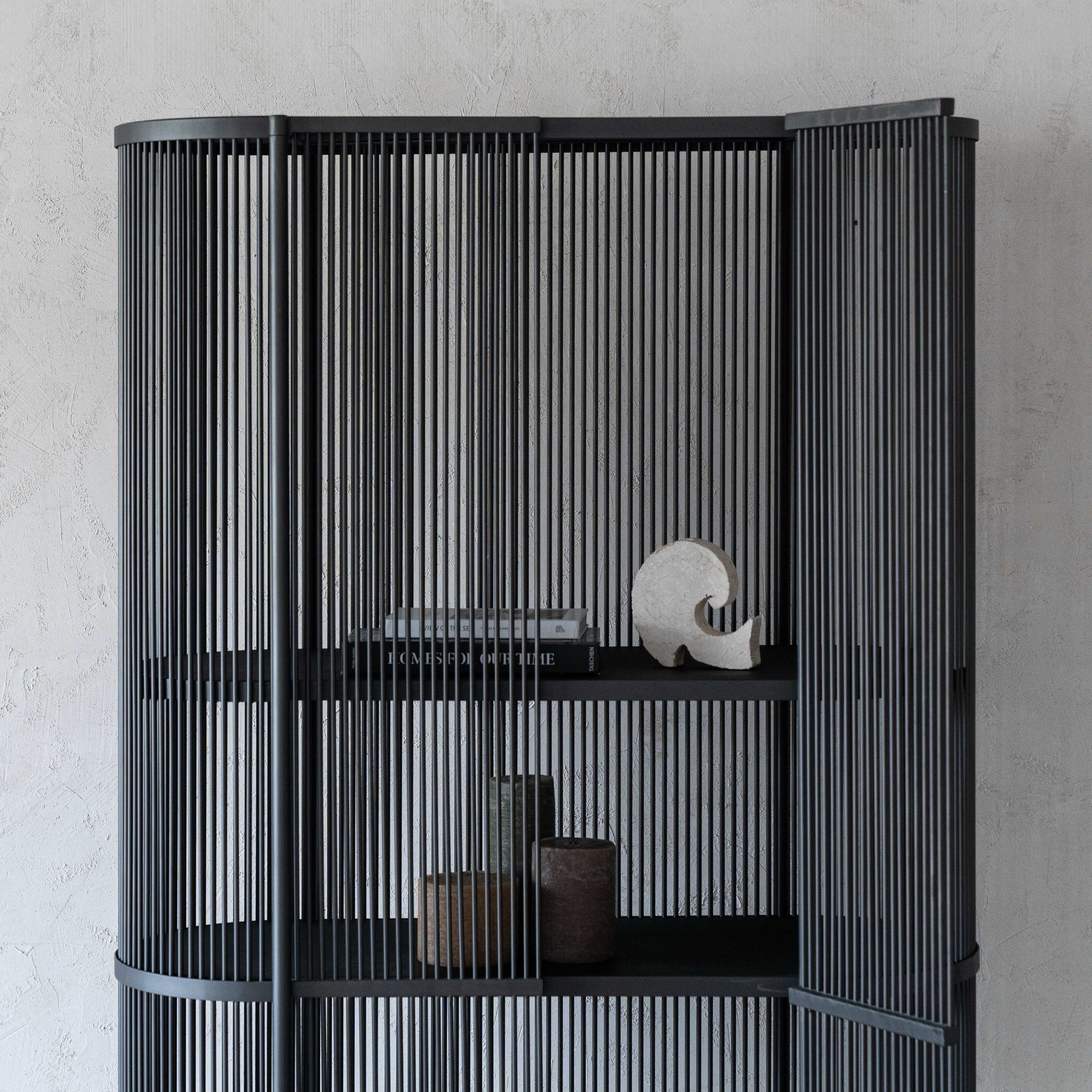 Anaya Handcrafted Steel Storage Cabinet - Cabinets - WS Living Furniture  Furniture Store in Dubai