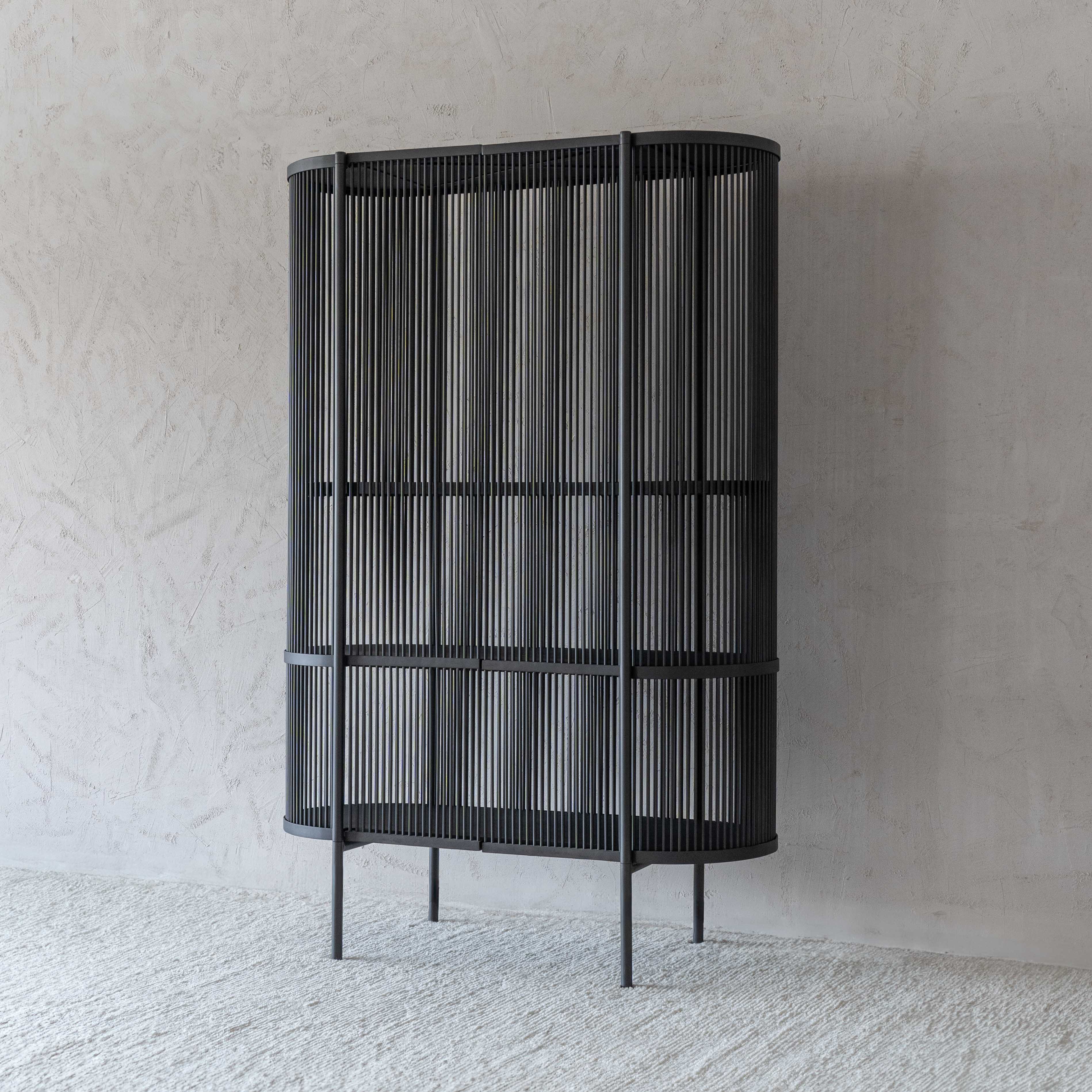 Anaya Handcrafted Steel Storage Cabinet - Cabinets - WS Living Furniture  Furniture Store in Dubai