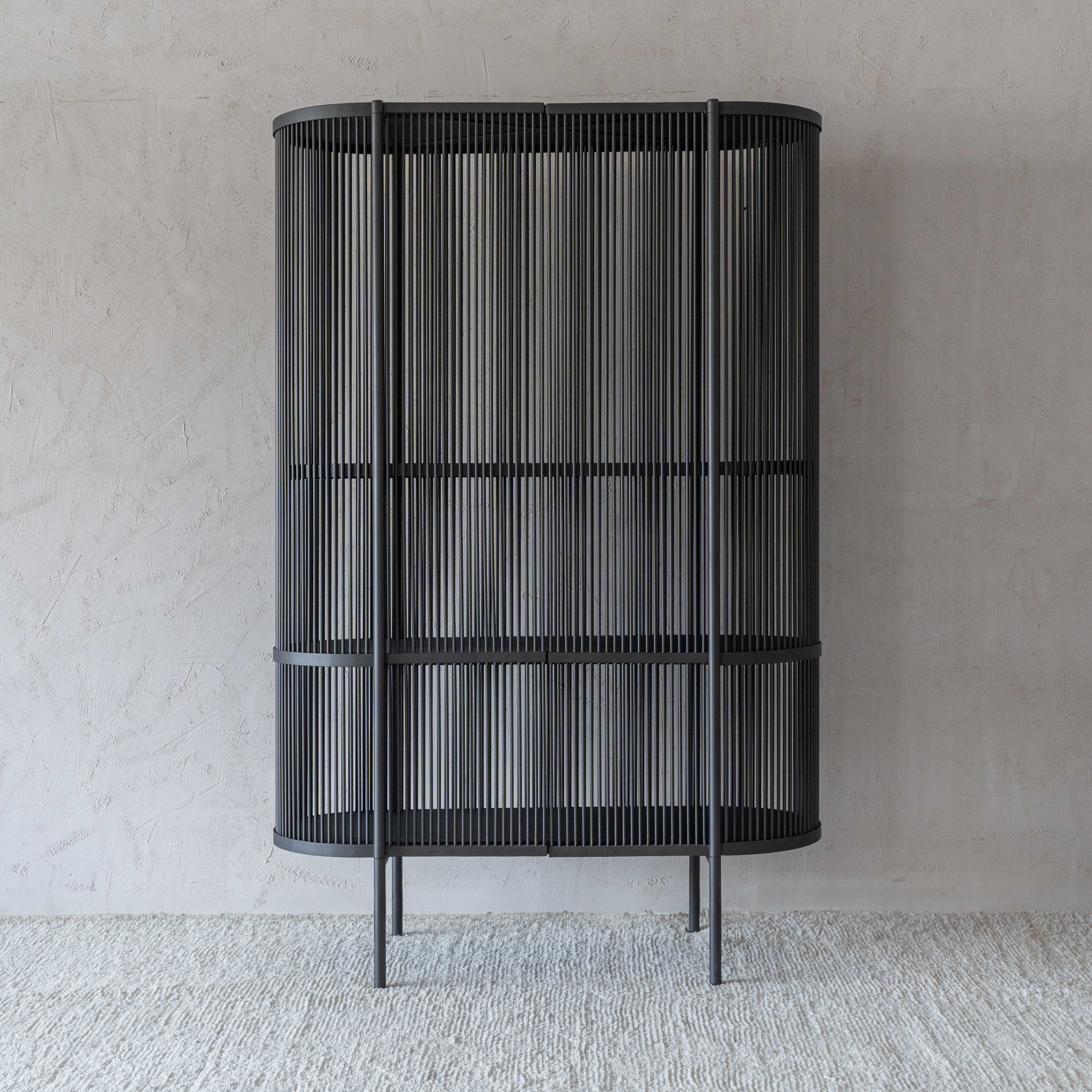 Anaya Handcrafted Steel Storage Cabinet - Cabinets - WS Living Furniture  Furniture Store in Dubai