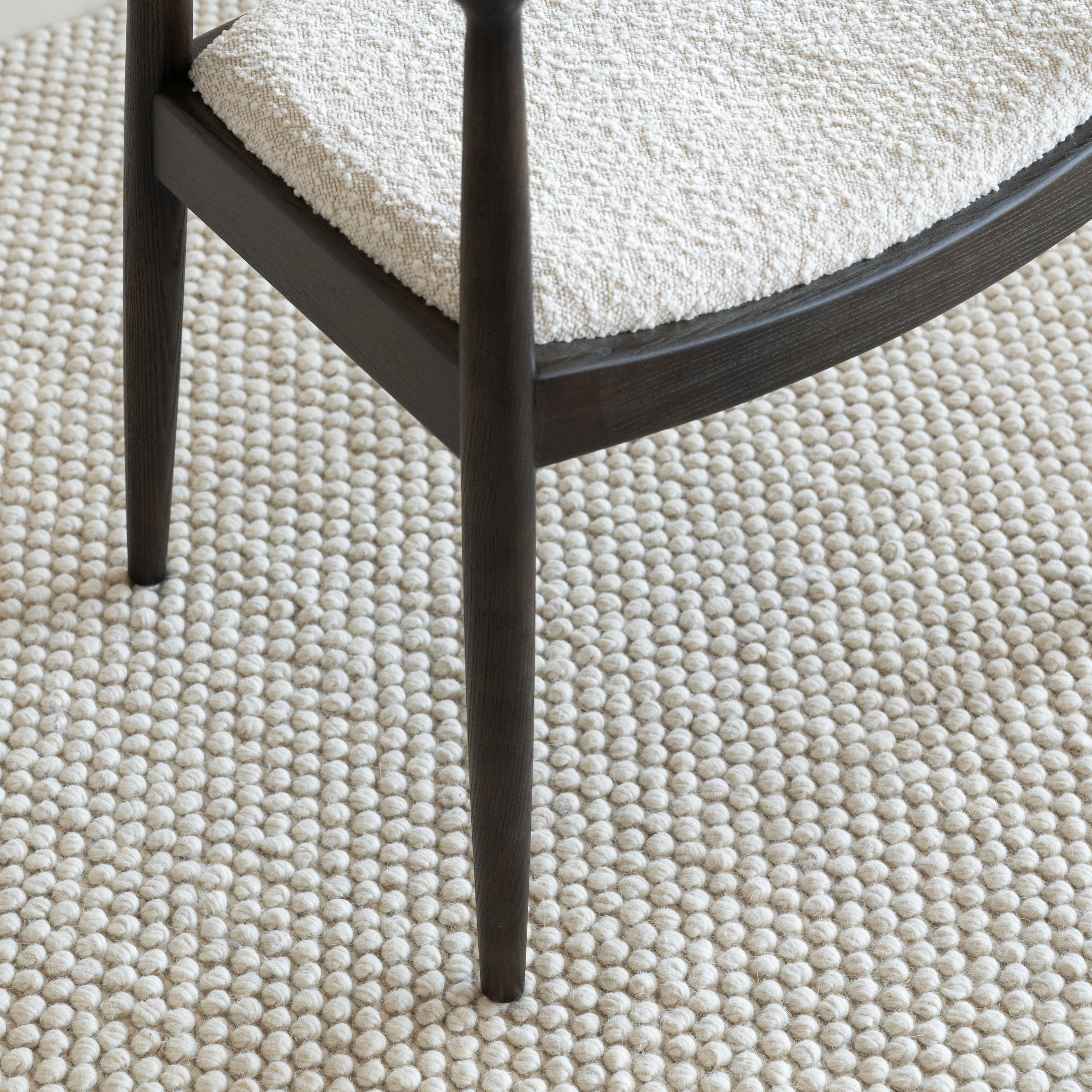 Hanii Black Natural Wood Dining Chair (CH27.S) - Dining Chairs - WS Living Furniture Furniture Store in Dubai