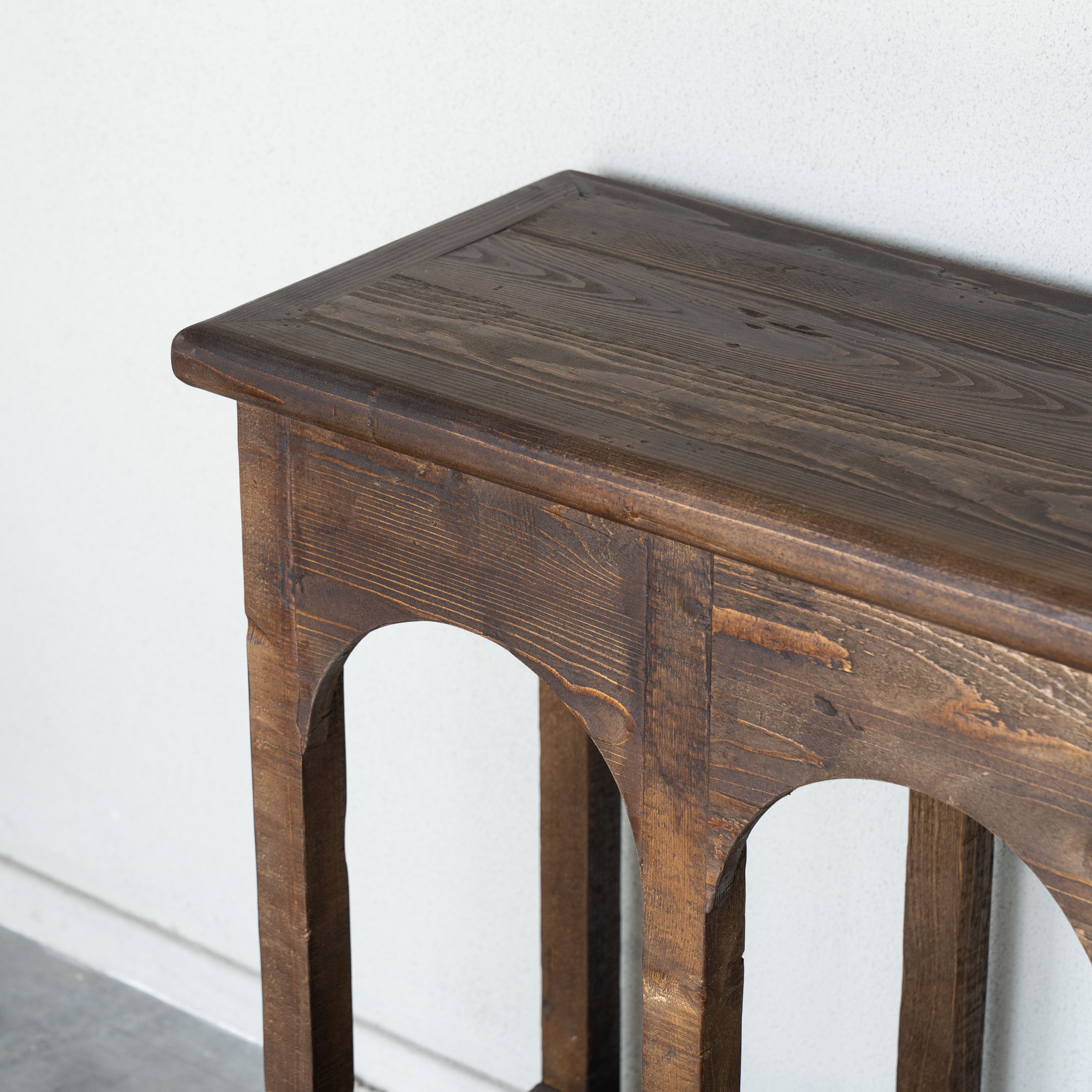 Andalus Long Arched Wood Console Table - Consoles - WS Living - UAE Modern Home Furniture Stores in Dubai