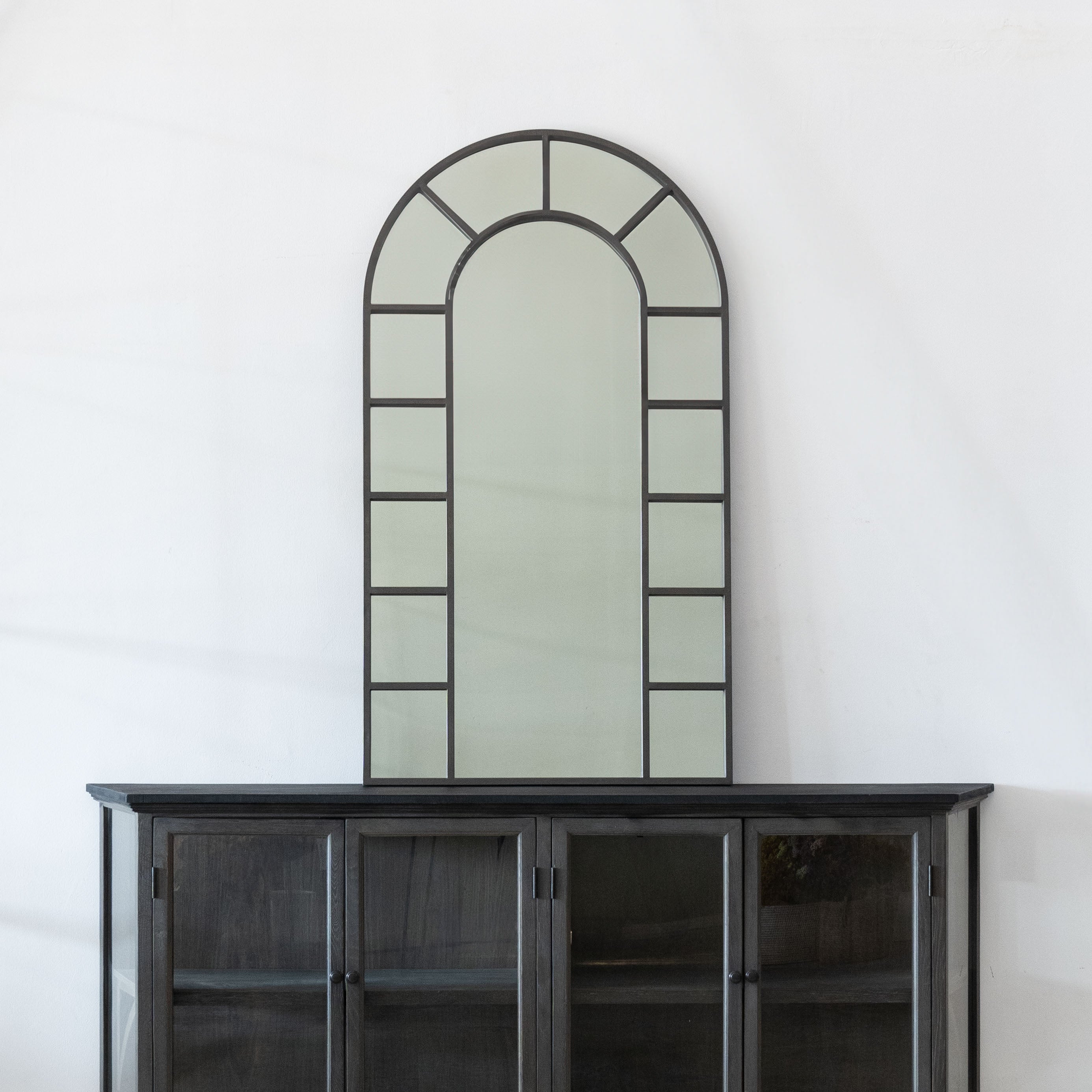Arc steel Mirror - - WS Living Furniture Furniture Store in Dubai