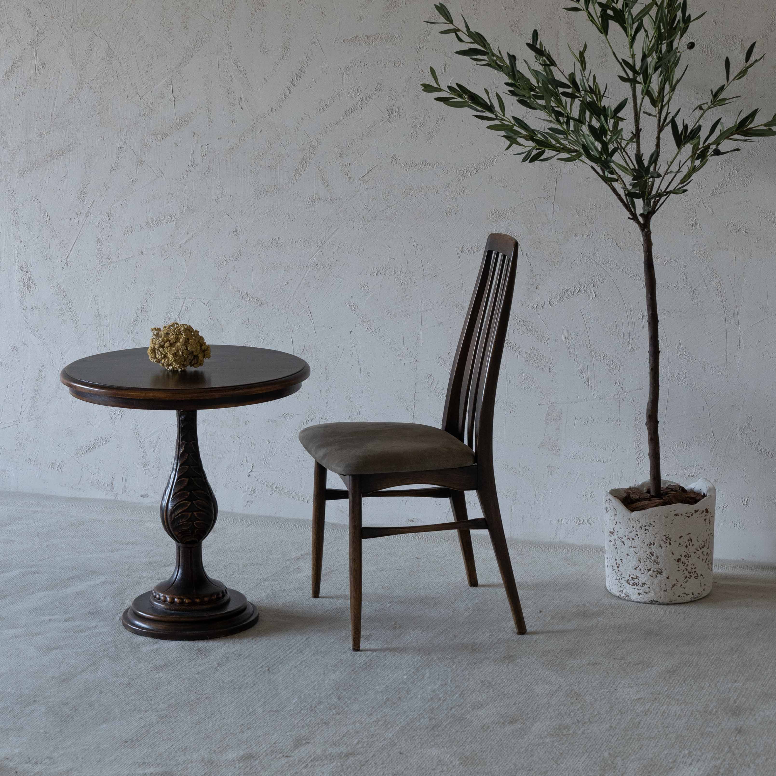 Arden Antique Classic Solid Wood Dining Chair - Dining Chairs - WS Living Furniture Furniture Store in Dubai