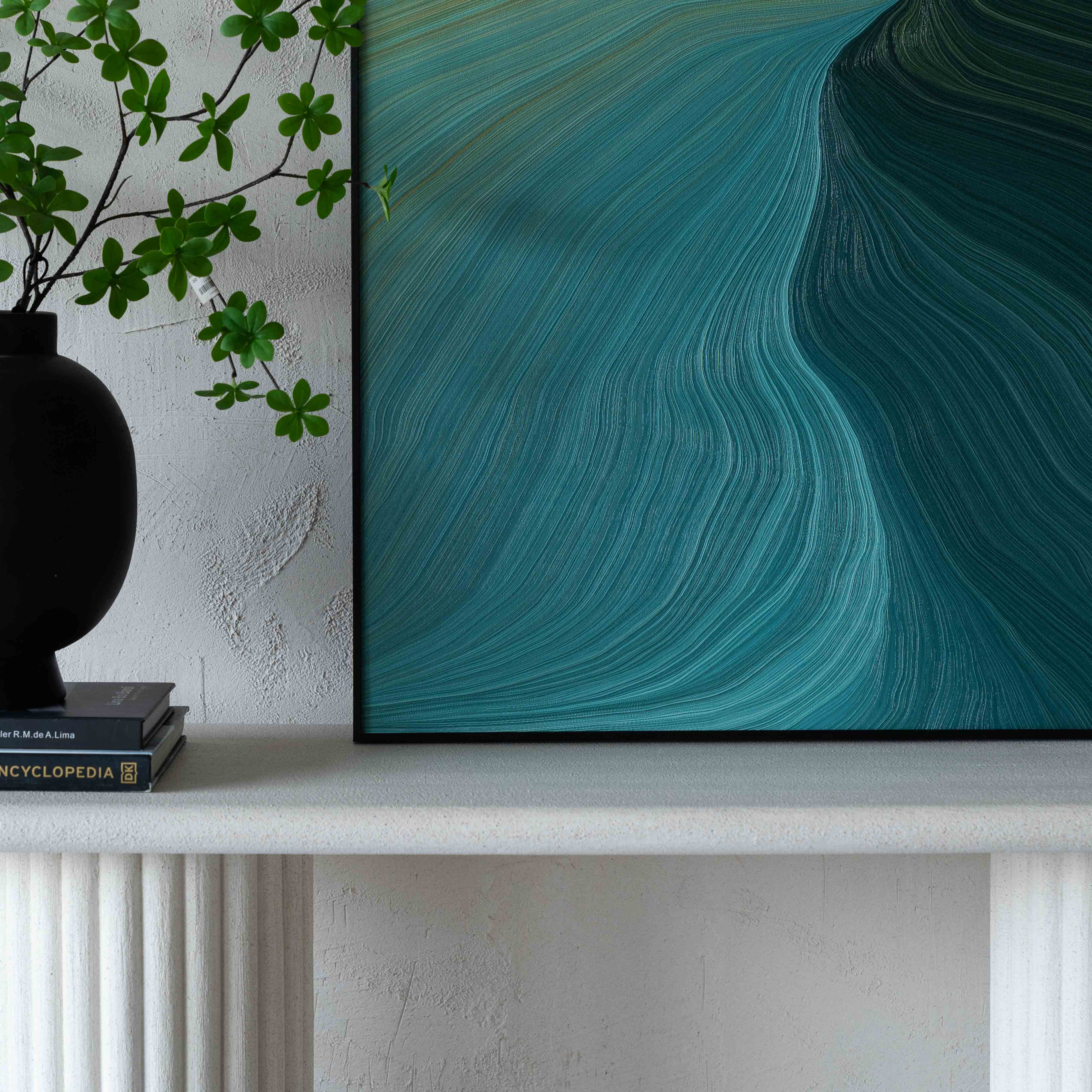 Street Art Waves Decorative Wall Art Painting - Art Paintings - WS Living Furniture Furniture Store in Dubai