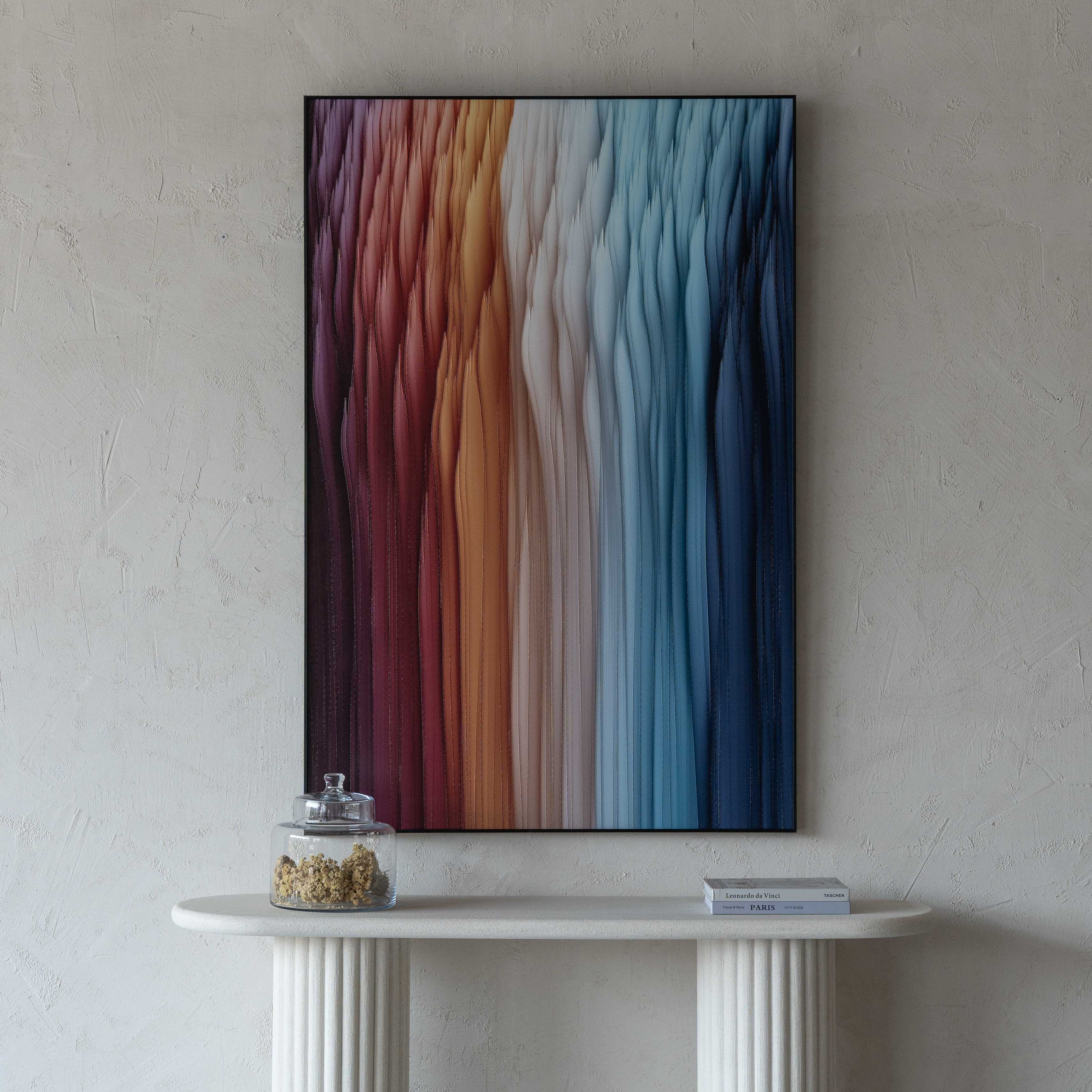 Diego Multi Color Decorative Wall Art Painting - Art Paintings - WS Living Furniture Furniture Store in Dubai