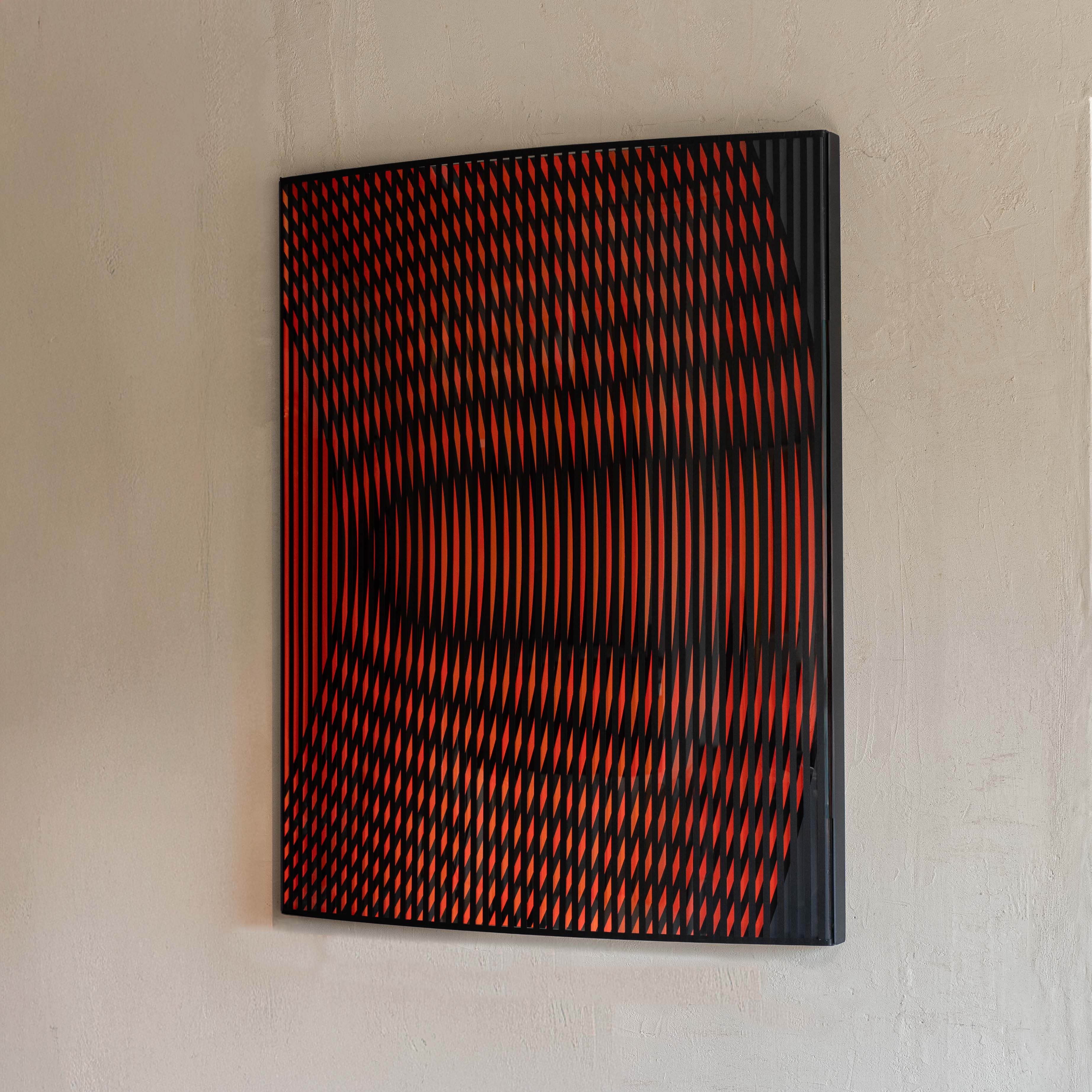 Colorwave Acrylic Motion Modern Wall Art Painting