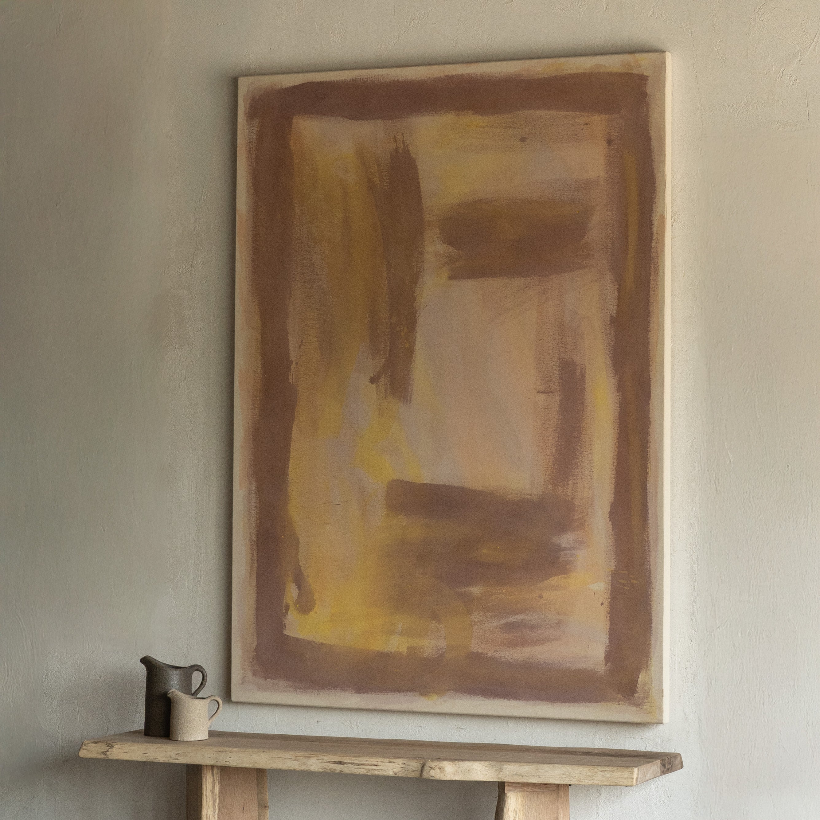 Earthen Pulse Wall Art Painting 130x180cm