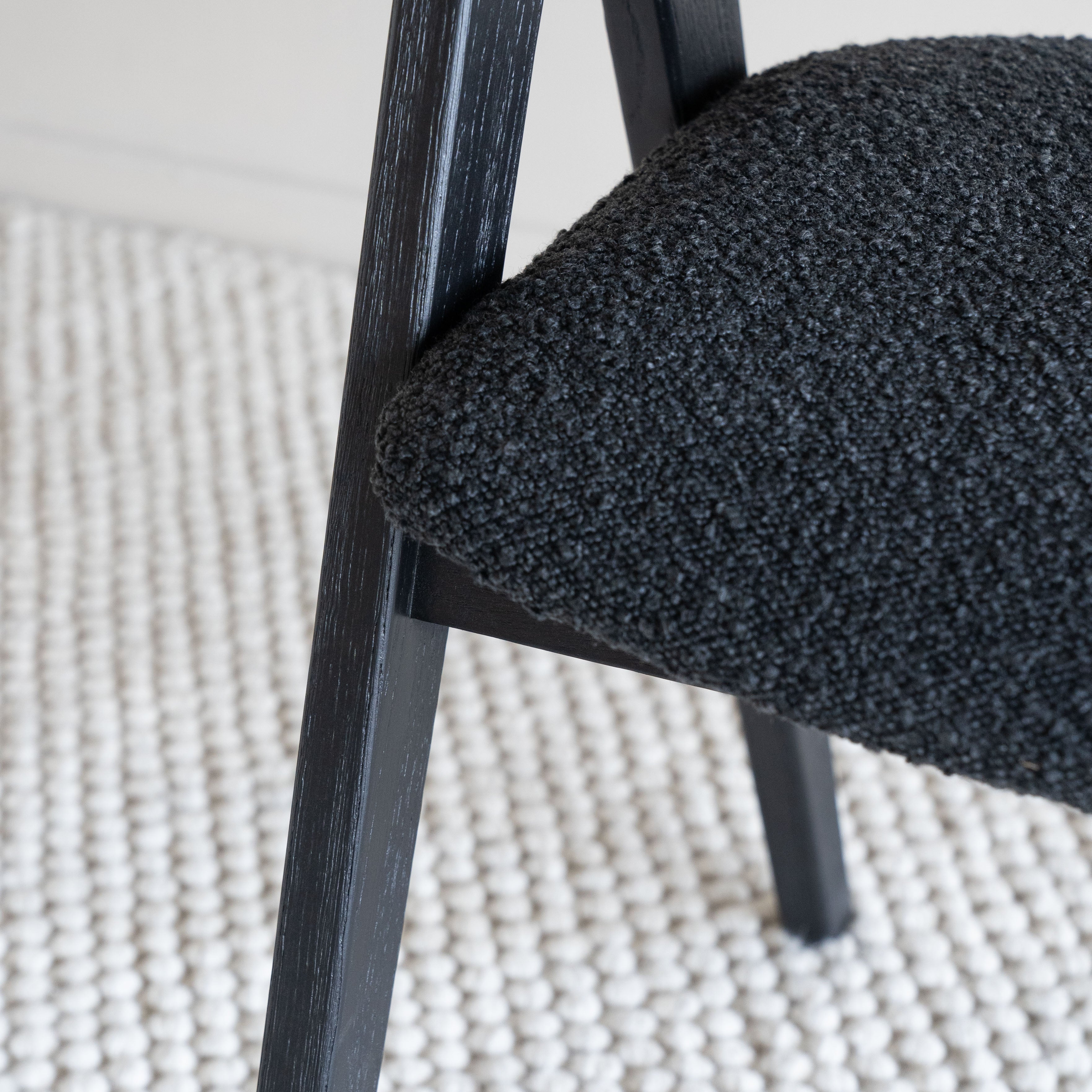 Ashley Dining Chair - Boucle - Dining Chairs - WS Living Furniture  Furniture Store in Dubai