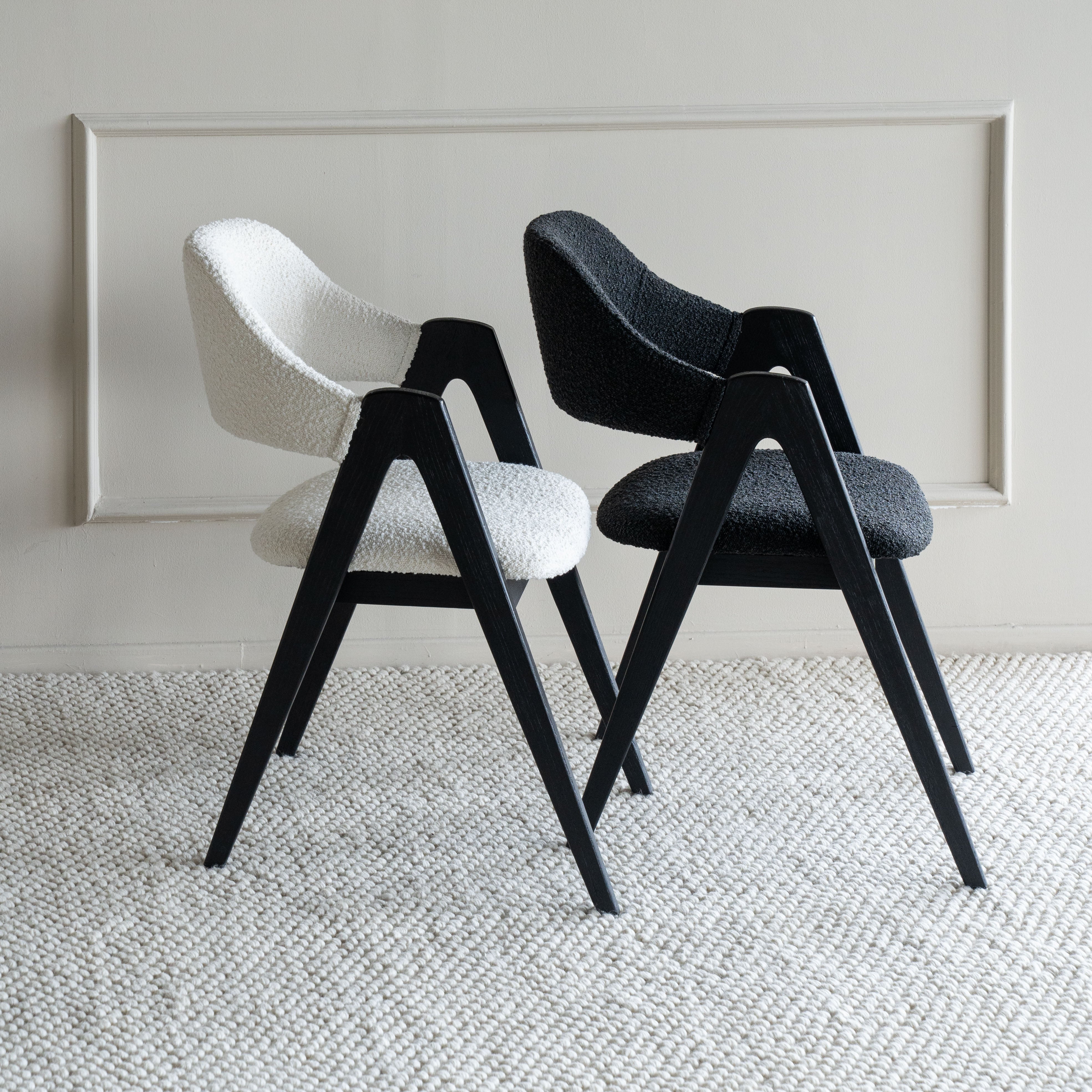 Ashley Dining Chair - Boucle - Dining Chairs - WS Living Furniture  Furniture Store in Dubai