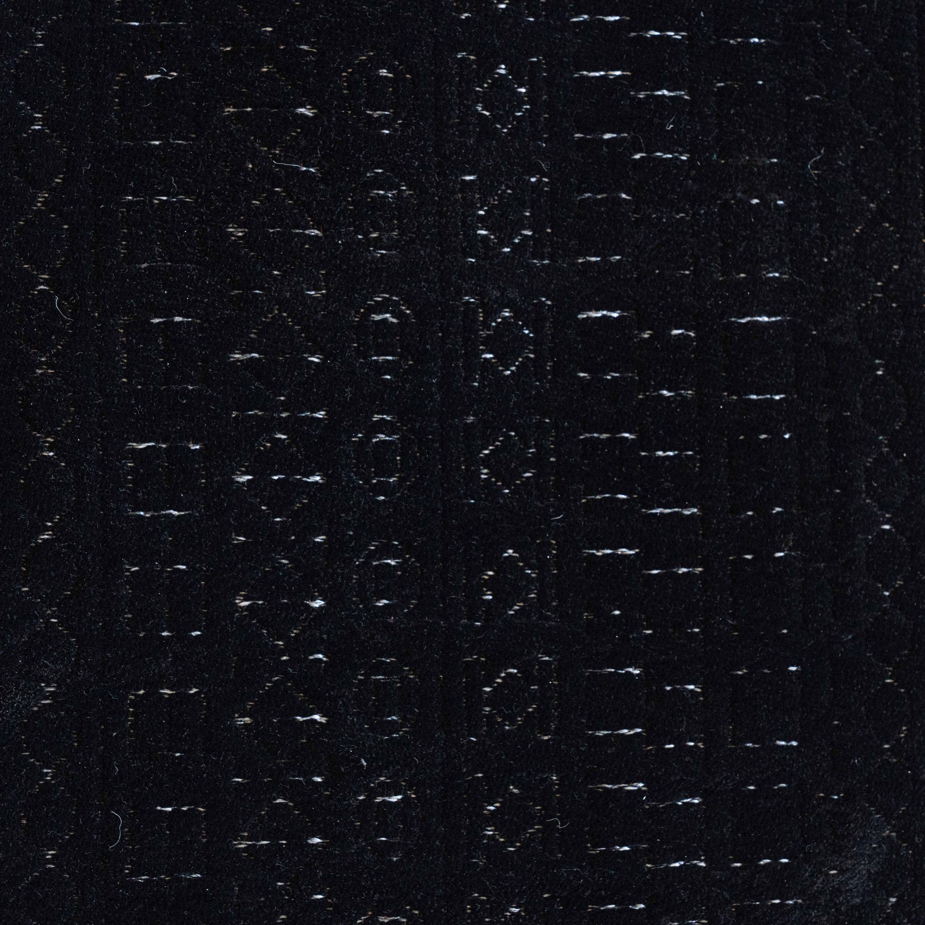 Black and Silver Handcrafted Wool Soft Classic Rug - Rugs - WS Living Furniture Furniture Store in Dubai