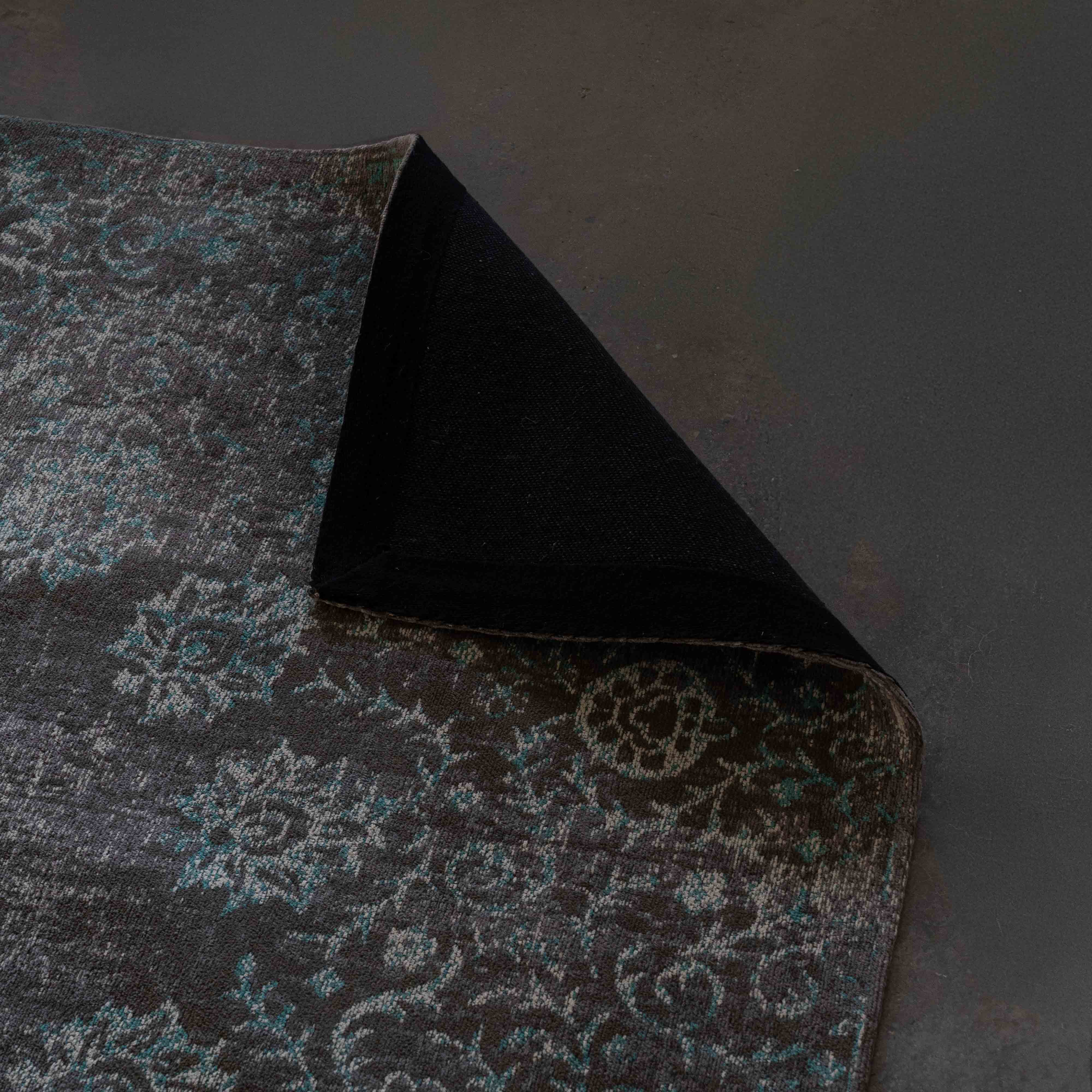 Blue Grey Handcrafted Vintage Classic Rug - Rugs - WS Living Furniture  Furniture Store in Dubai