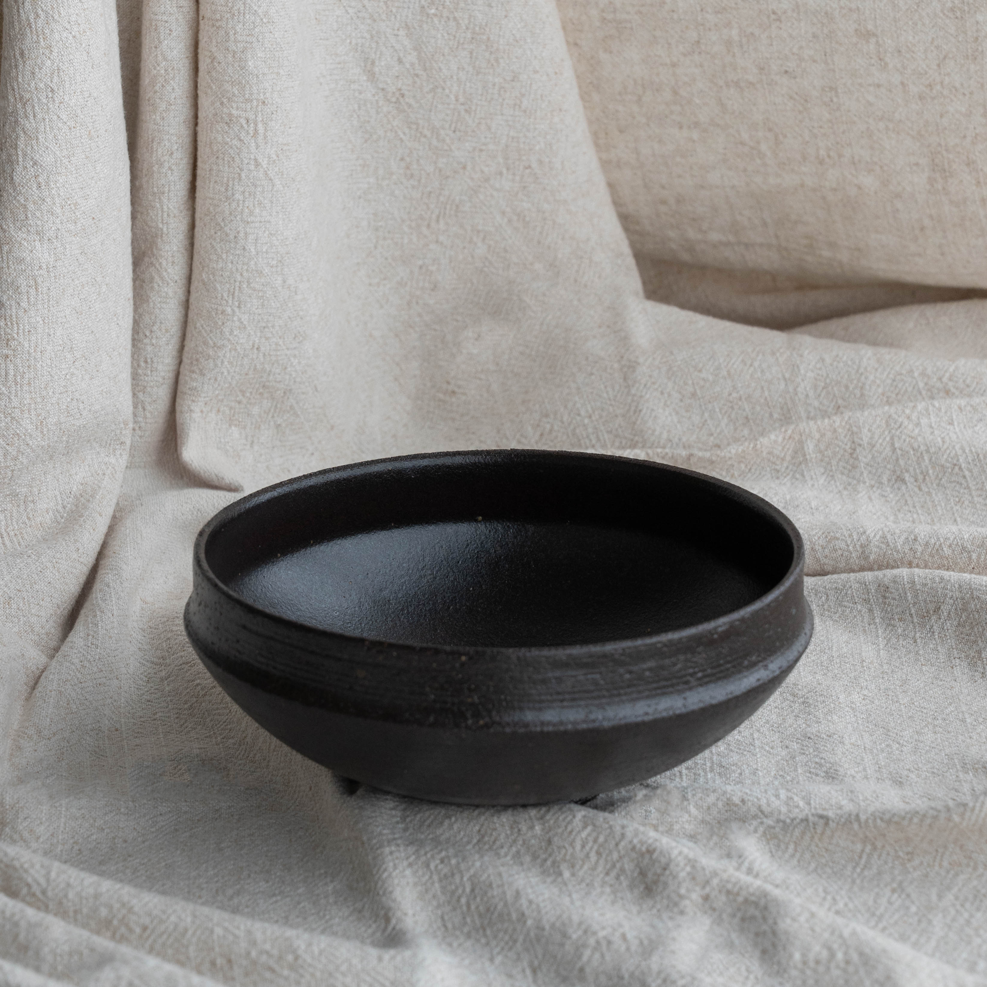 Claycore Terracotta Bowl - Black | Small