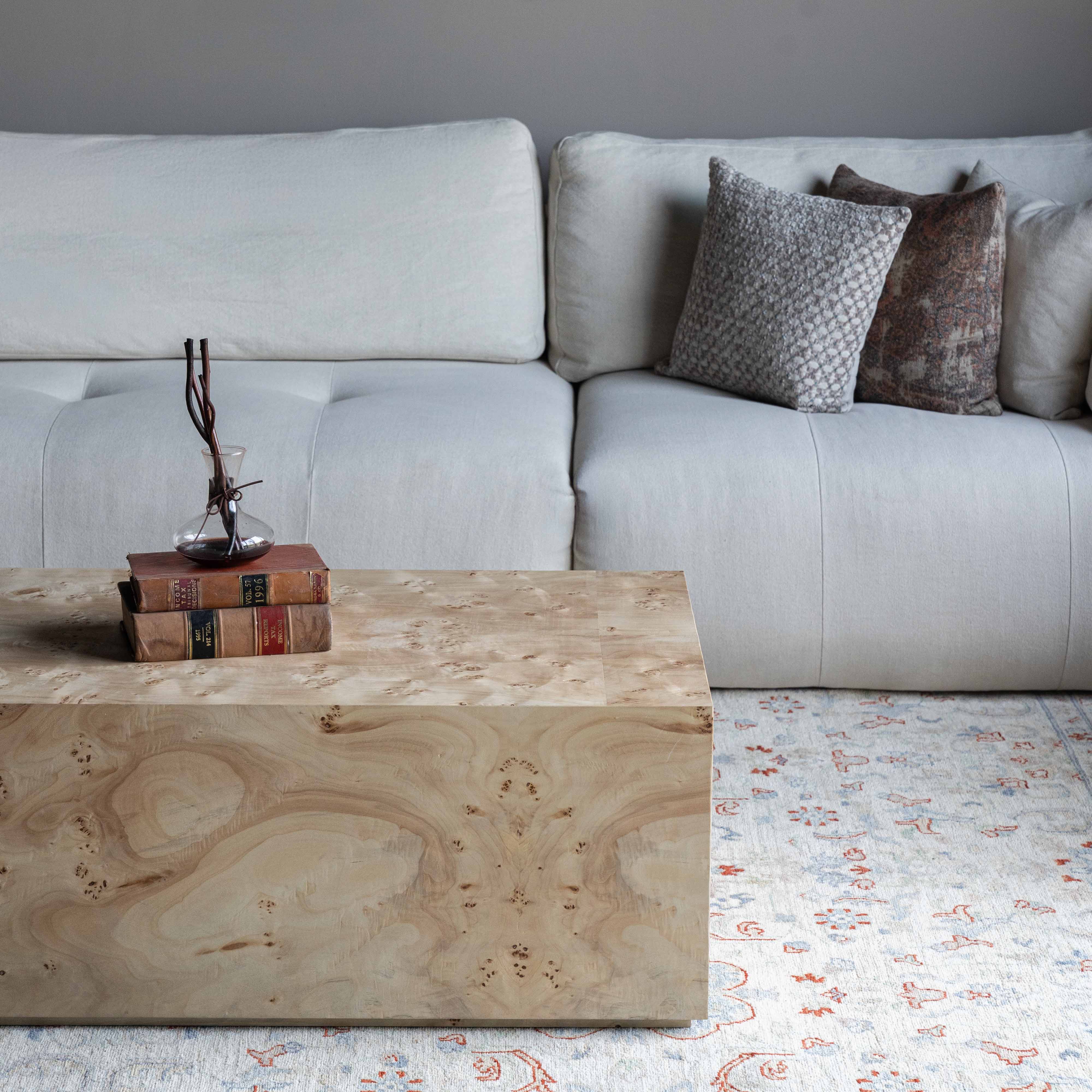 Burl & Craft Classic Burl Wood Coffee Table - Coffee Tables - WS Living Furniture  Furniture Store in Dubai