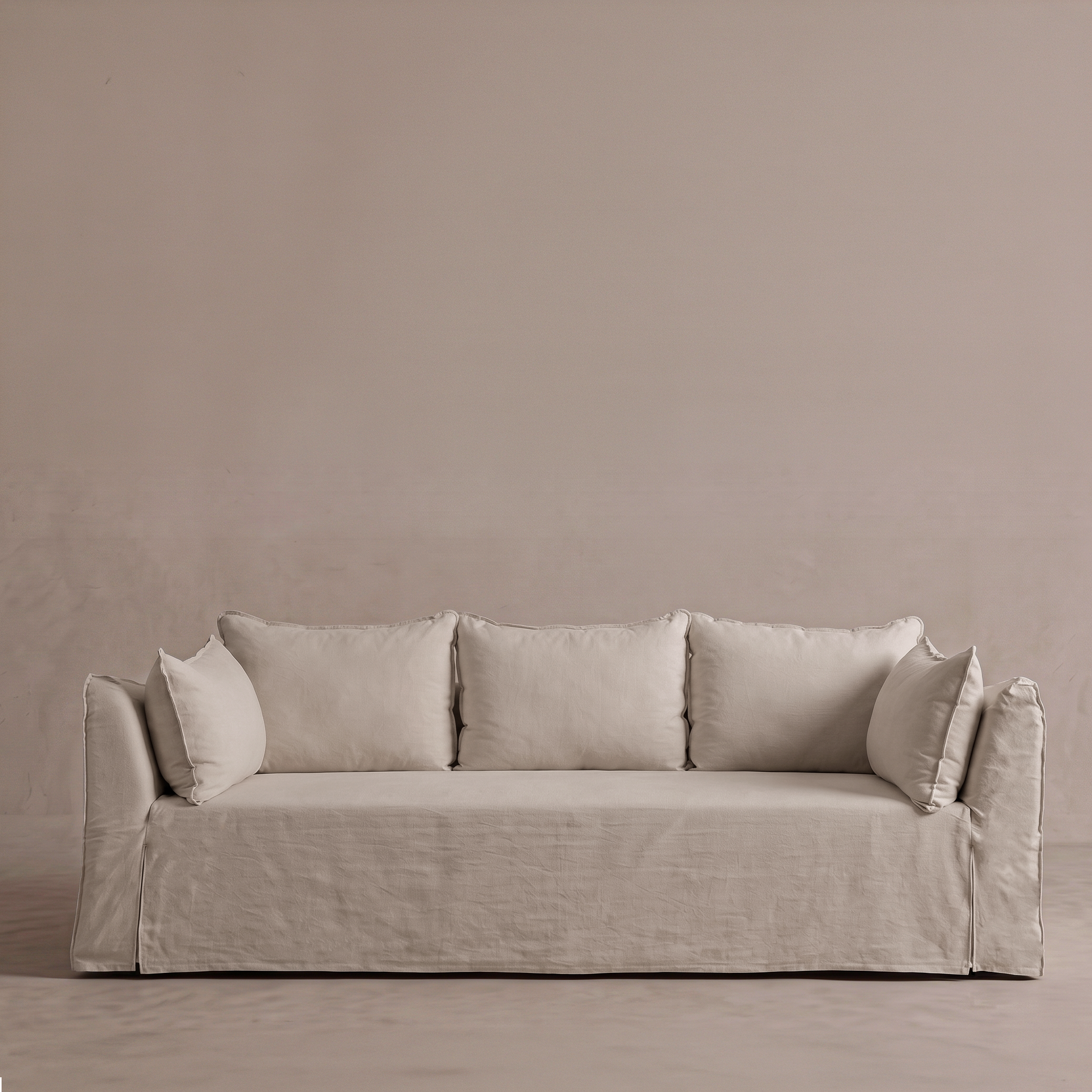 Clara Classic Style Linen Sofa Bed