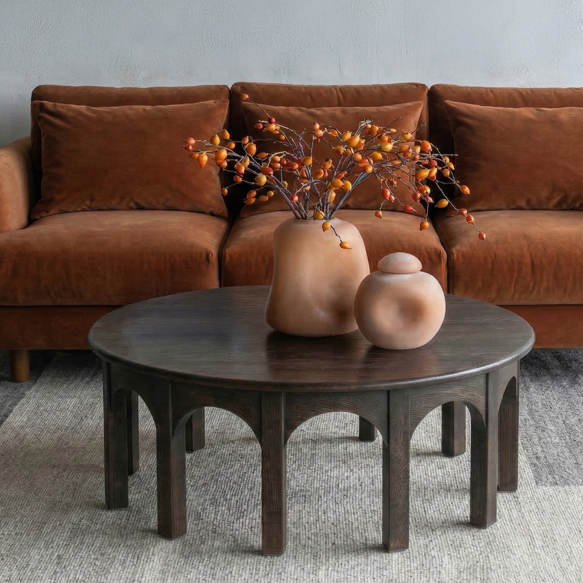Finn Classic Arched Style Coffee Table