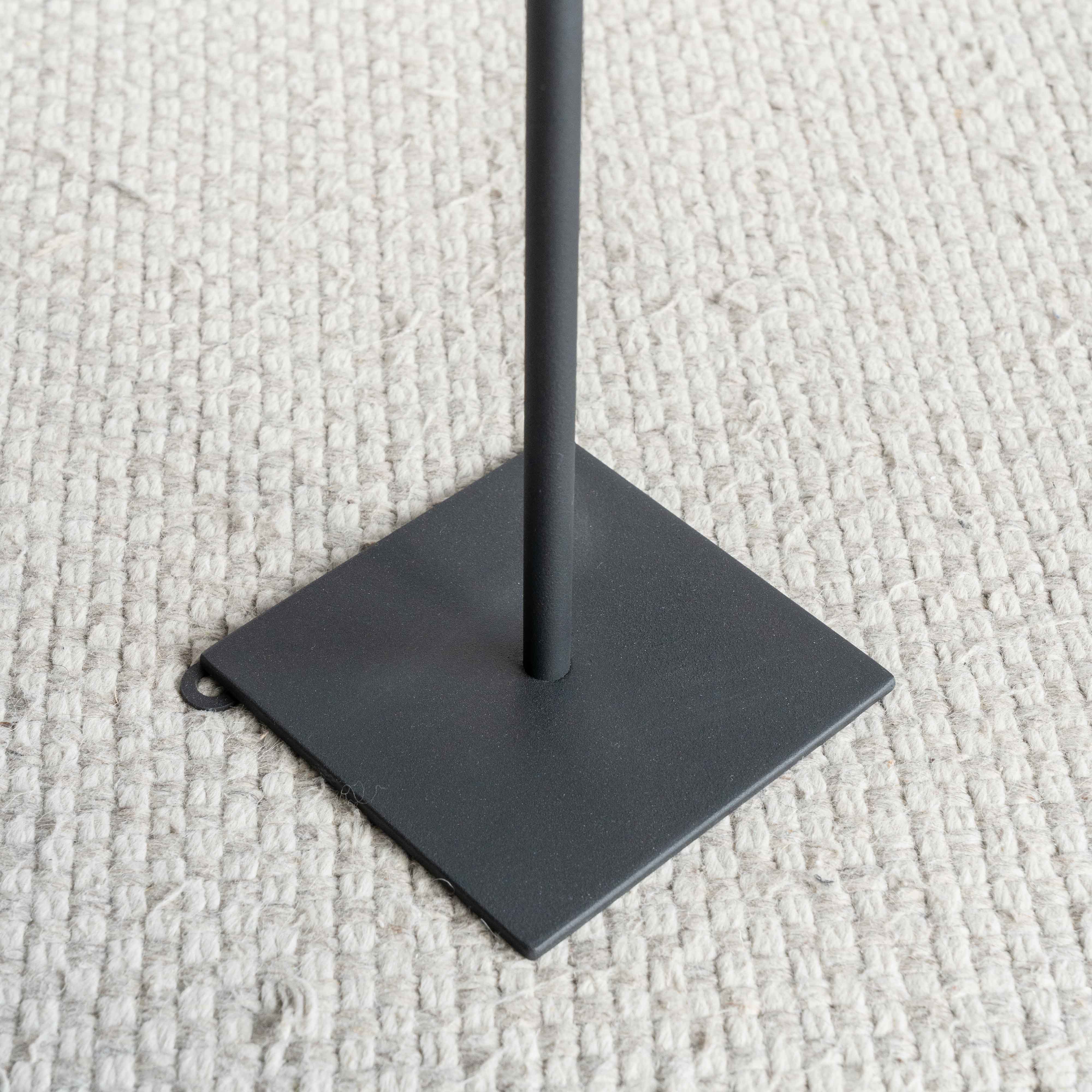 Luminara Black Floor Candle Stand | Candle Holder - Floor Candle Holder - WS Living Furniture Furniture Store in Dubai