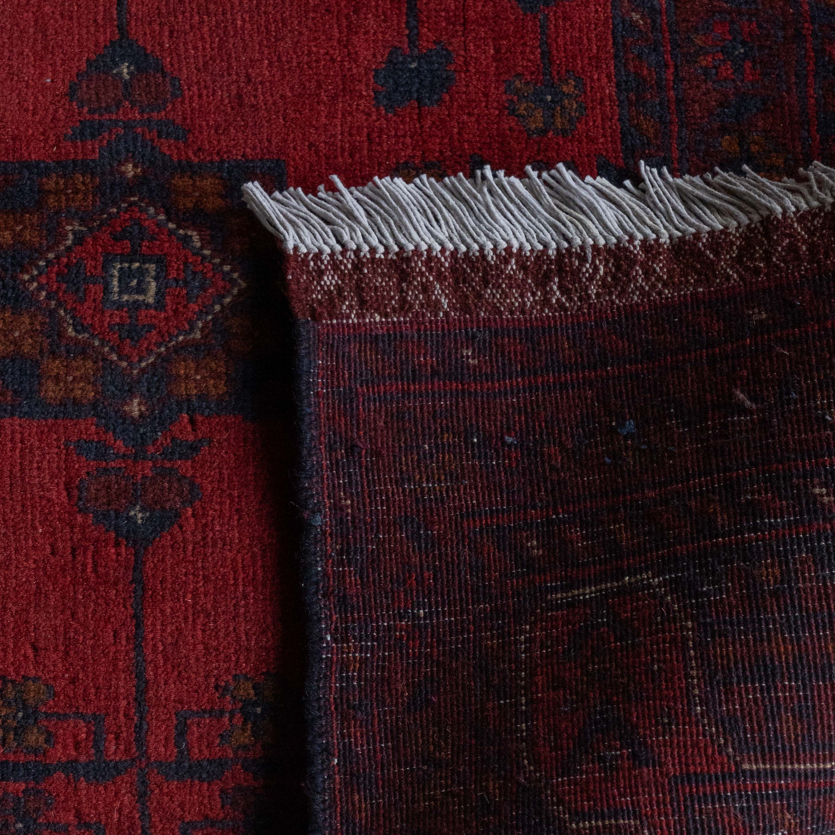 Lichen Stone Vintage Anatolian Afghan Rug 201X300CM