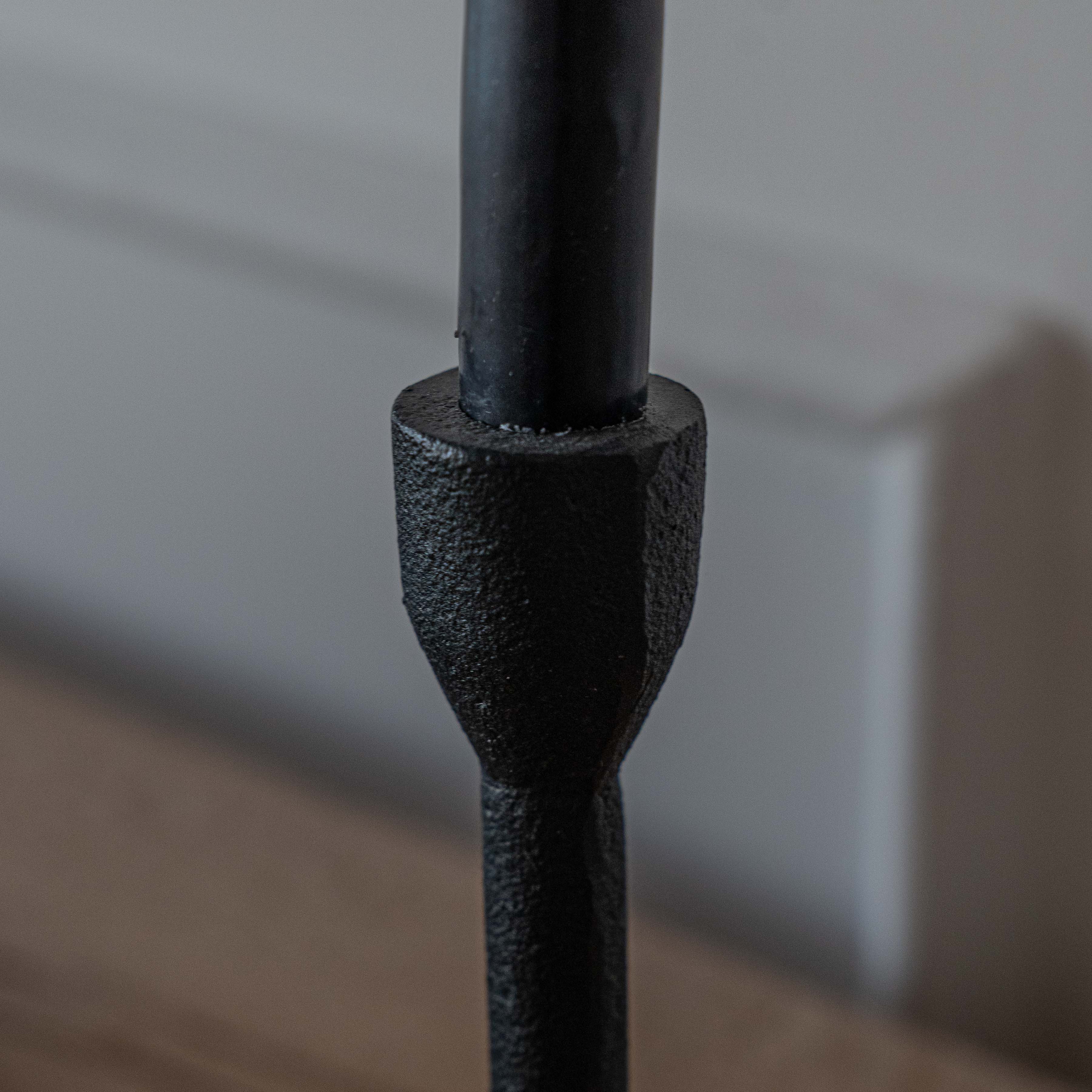 Cast Iron Cup Steel Candle Holder - Floor Candle Holder - WS Living Furniture Furniture Store in Dubai