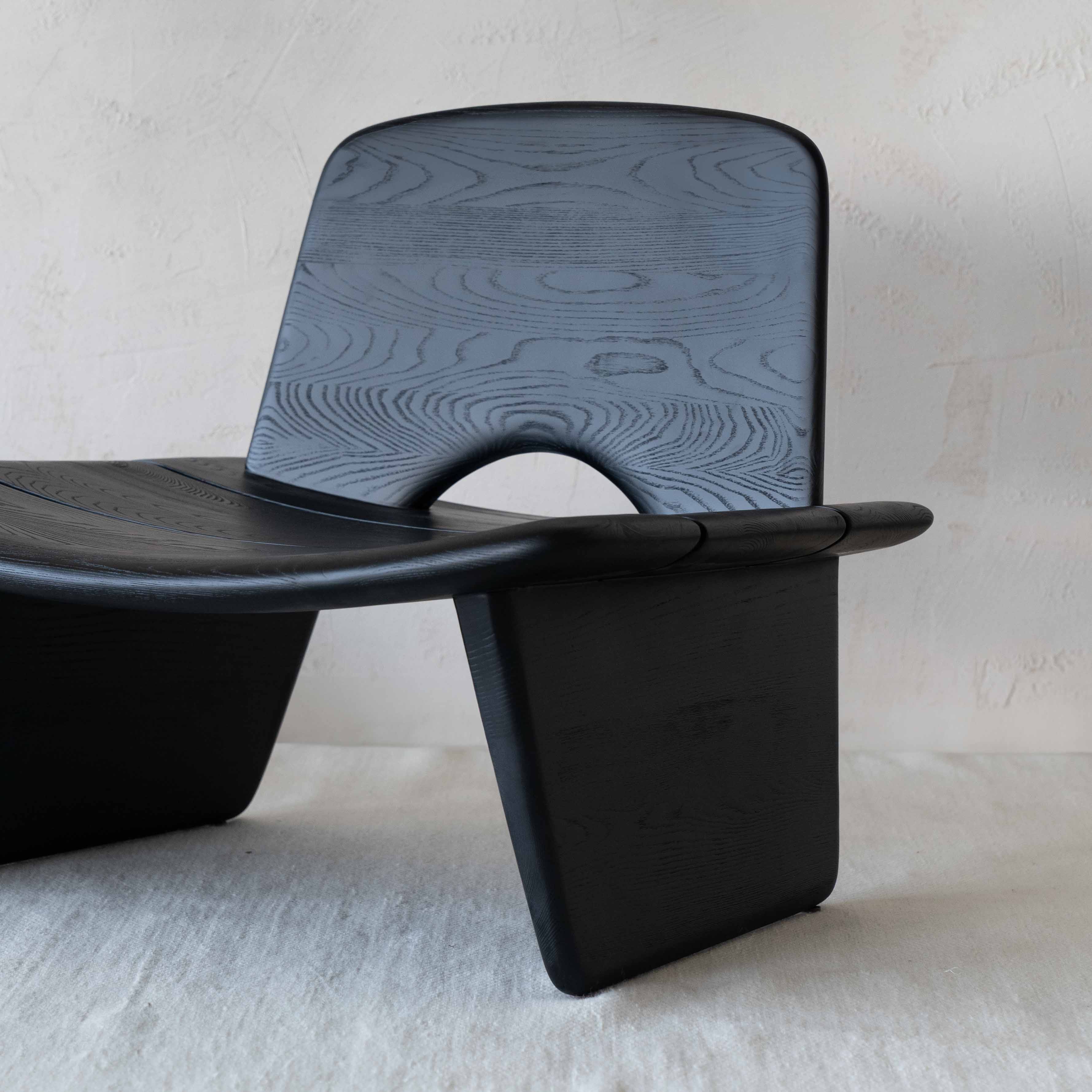 Castella Solid Ash Wood Lounge Chair - Lounge Chair - WS Living - UAE Modern Home Furniture Stores in Dubai