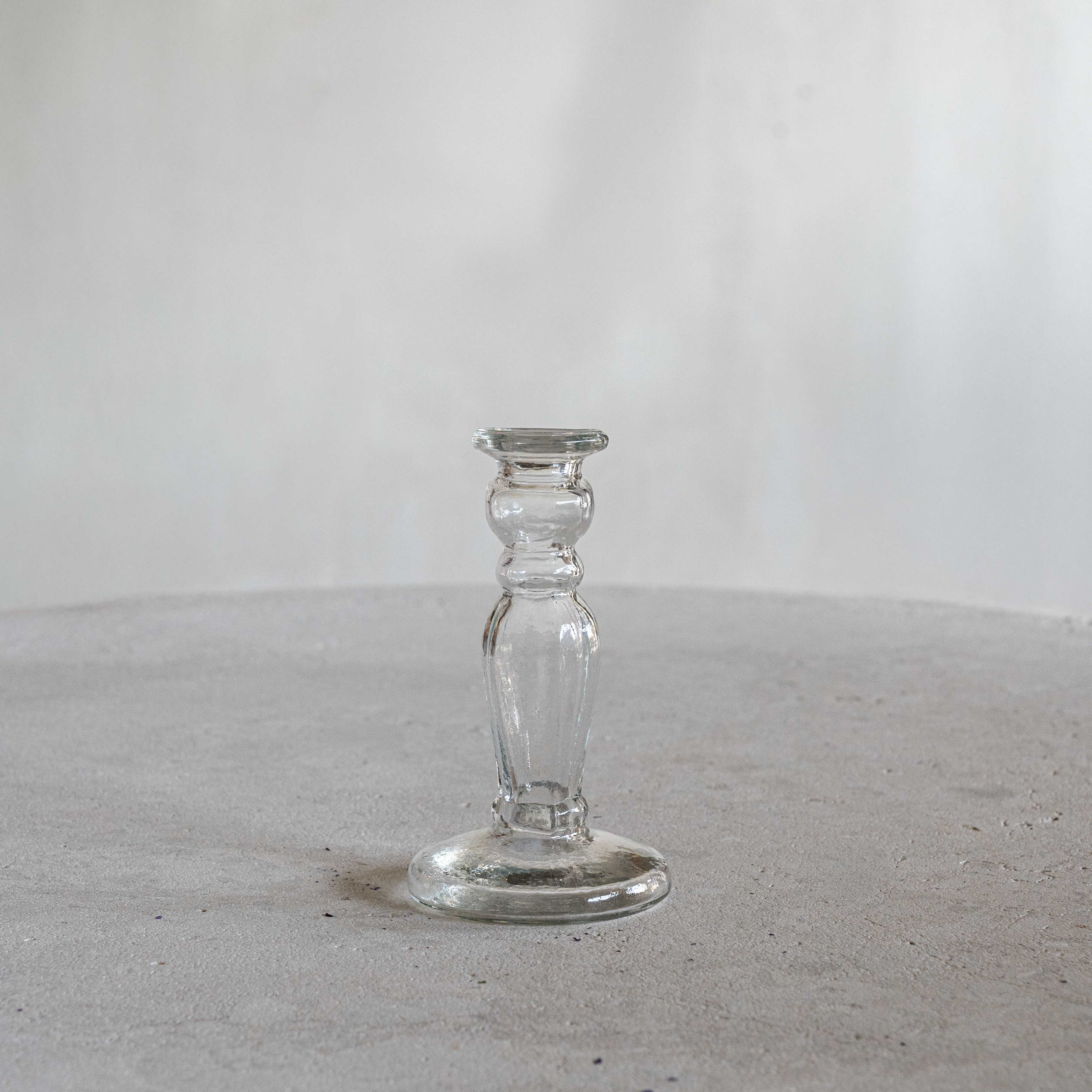 Celestia Vintage Glass Candle Holder - Floor Candle Holder - WS Living Furniture  Furniture Store in Dubai