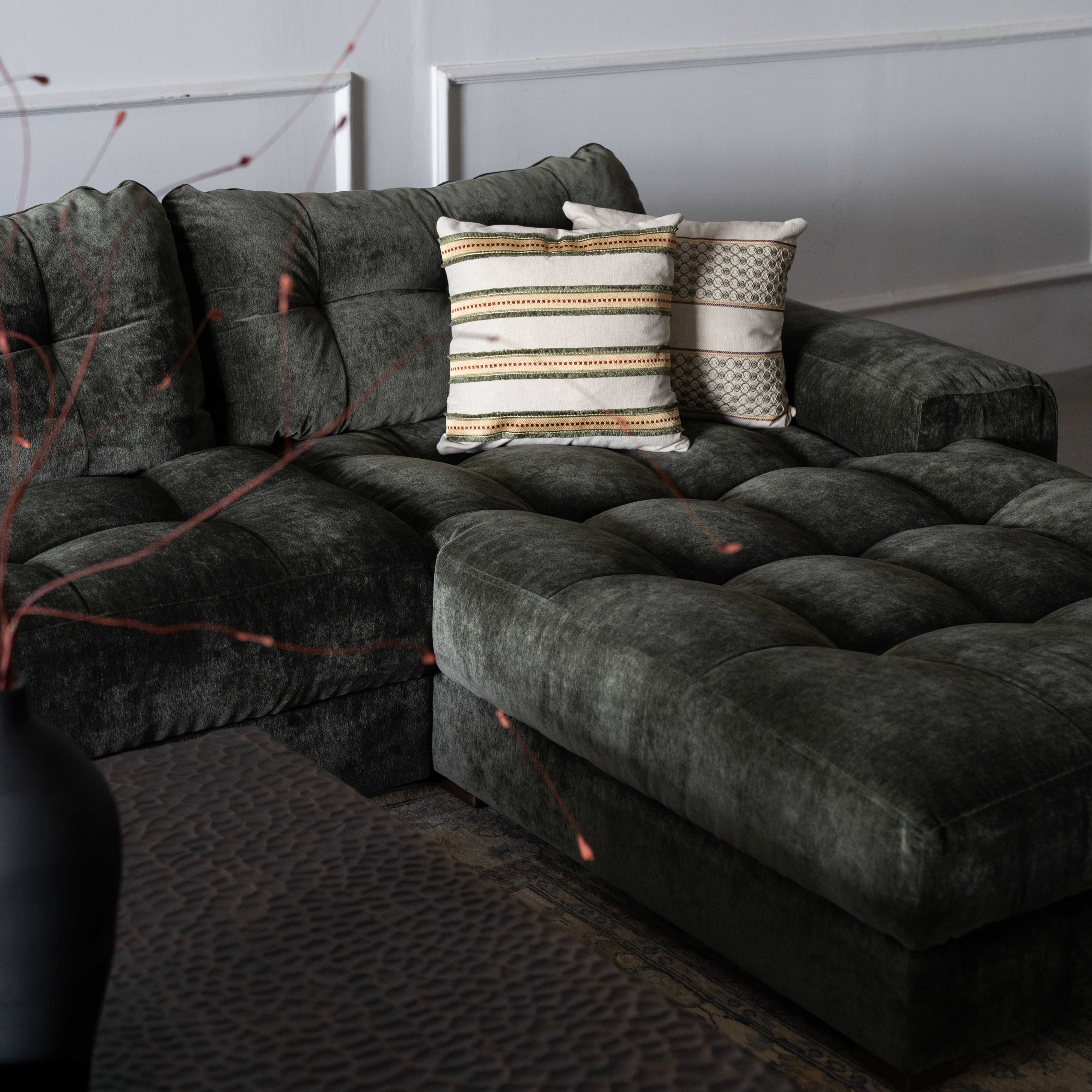 Celestia Modern U-Shaped Sectional | Modular Sofa - Sofas - WS Living Furniture Furniture Store in Dubai